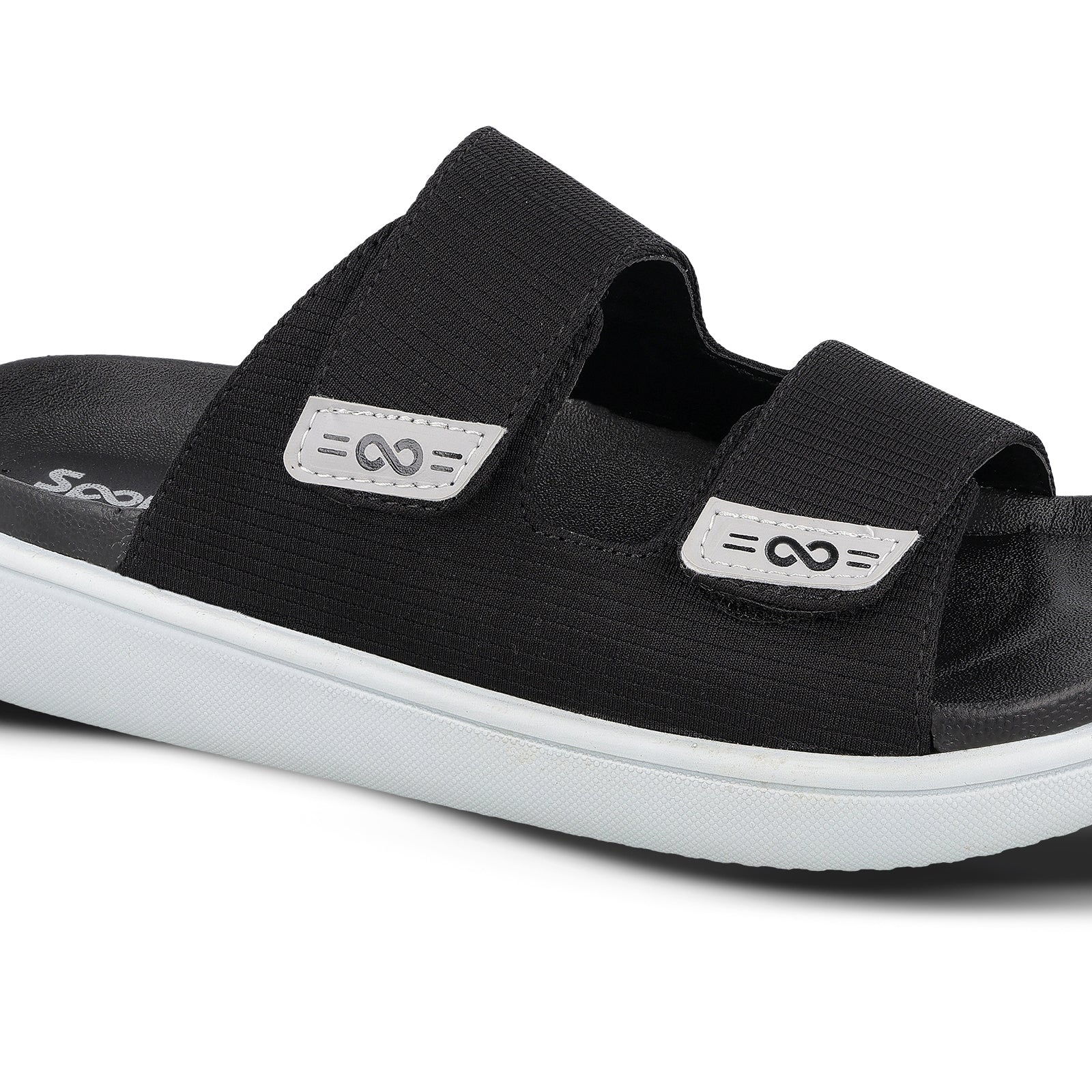 Men's Daily Wear Comfort Sandals - SGE28006 Black