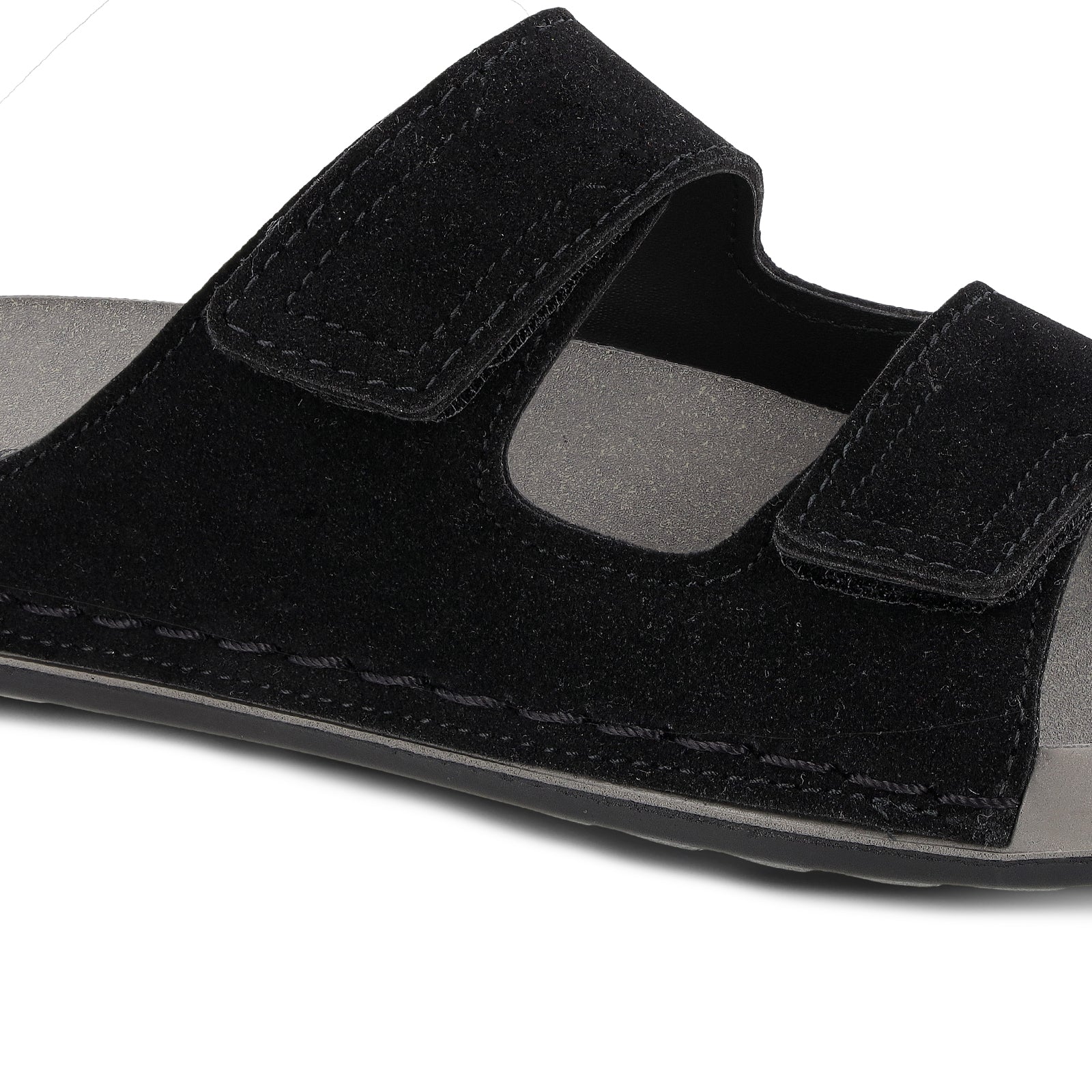 Women's Daily Wear Comfort Sandals - WLP74007 Black
