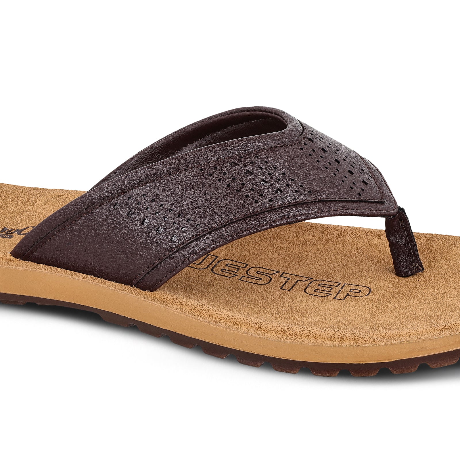 Men's Daily Wear V-Strap Sandals - WGP50010 Brown