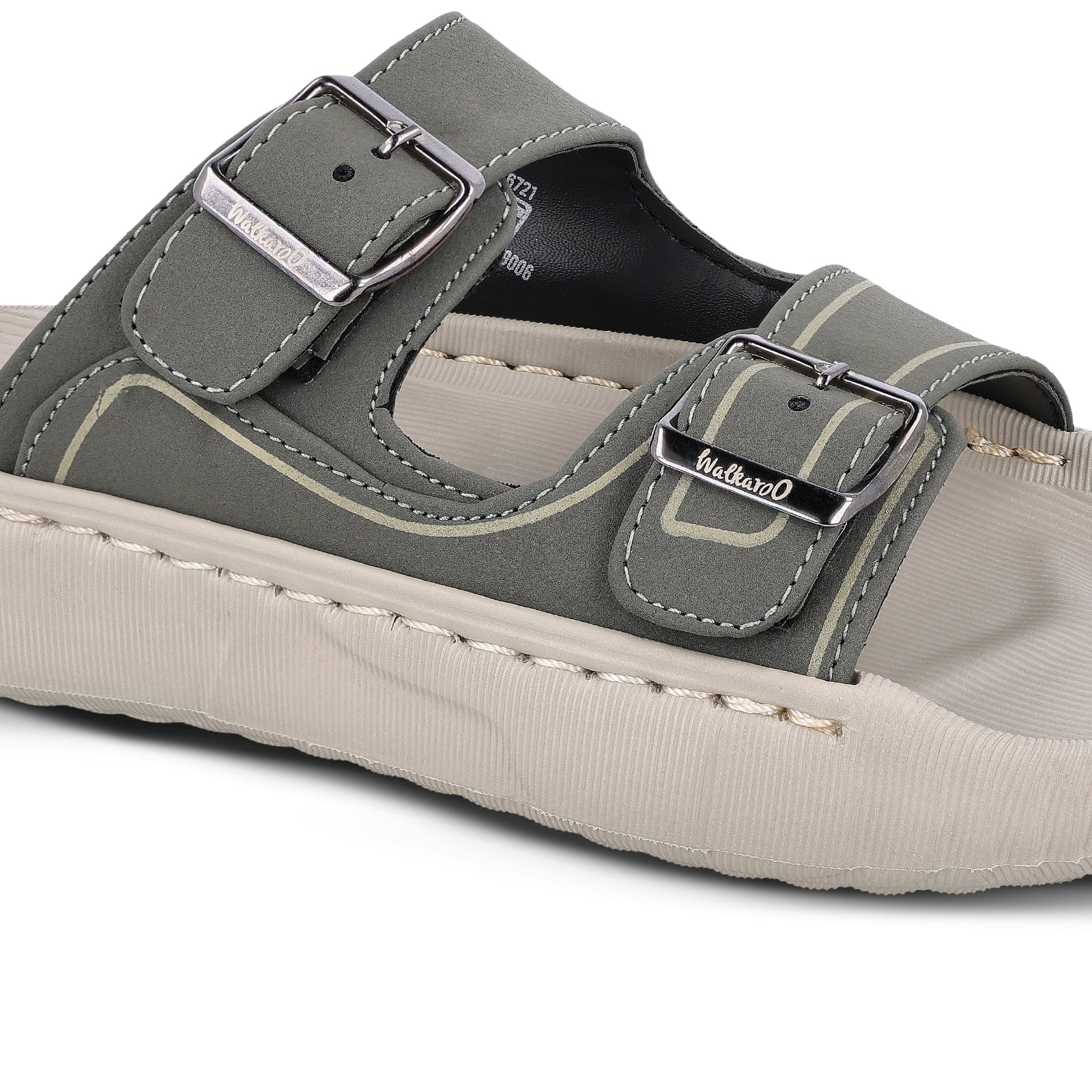 Men's Daily Wear Sandals - WC8764 Greige Olive