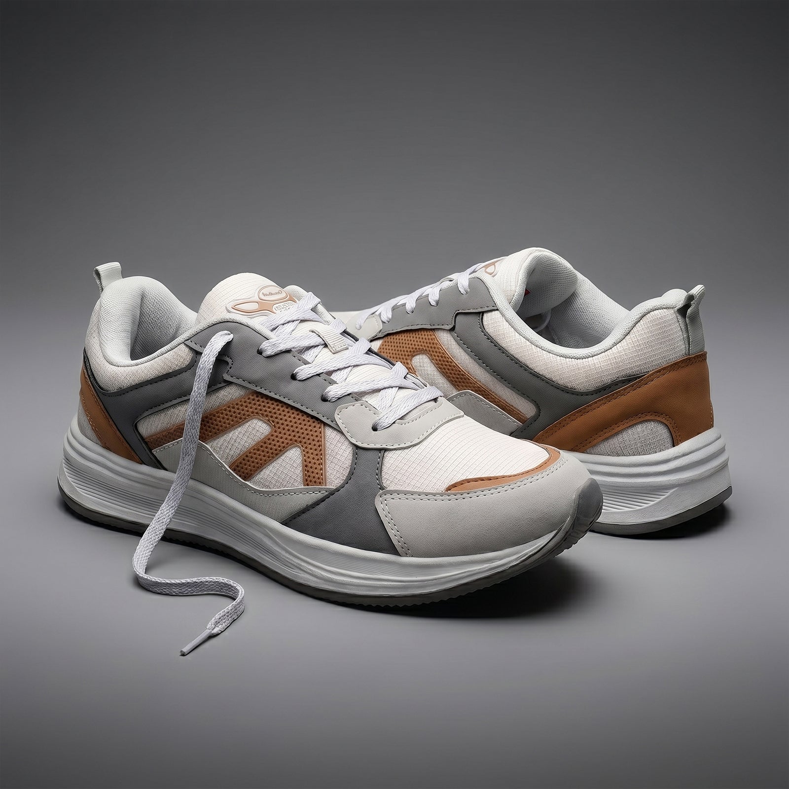 Men's Sports Shoe -ONG97009 Light Grey