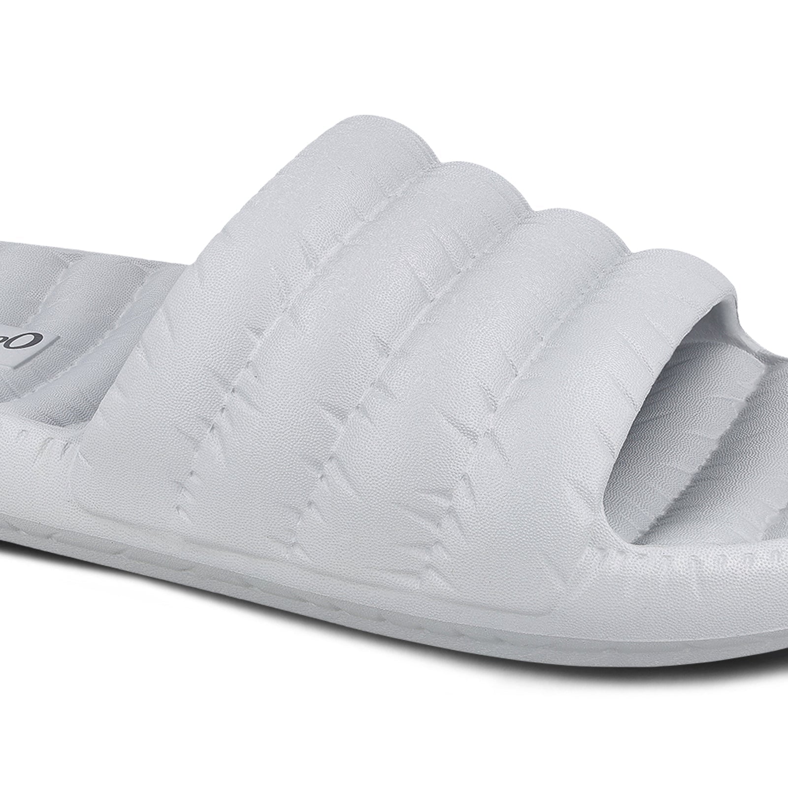 Men's Flip Flop Sliders - WC8770 Light Grey