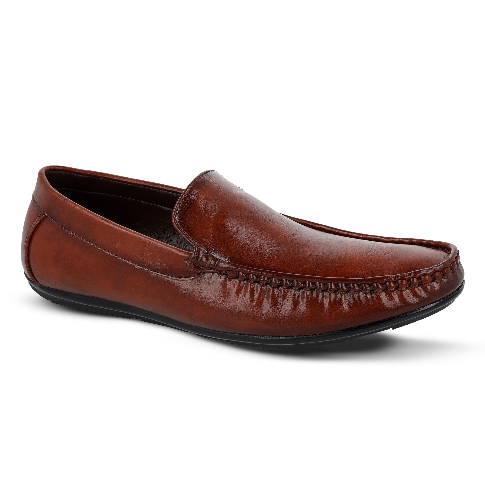 Men's Loafer Formal Shoes - WF6018 Brown