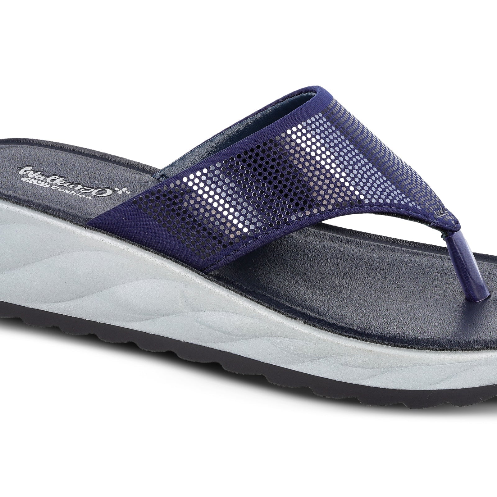 Women's Daily Wear Sandals - WLP71210 Navy Blue