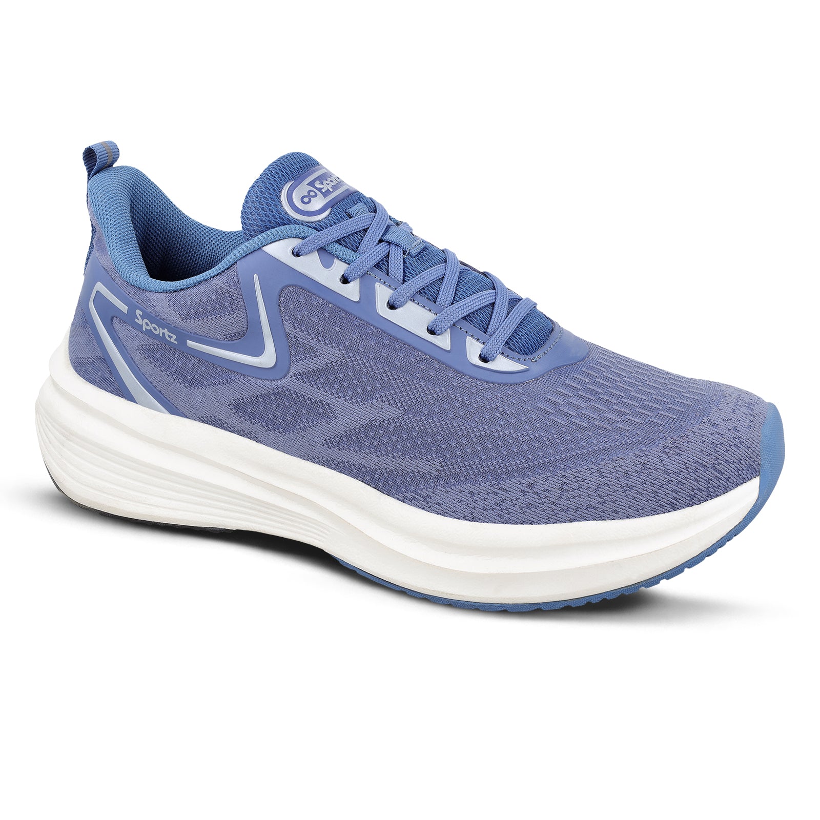 Men's Lace-up Sports Shoes - WS9146 Steel Blue