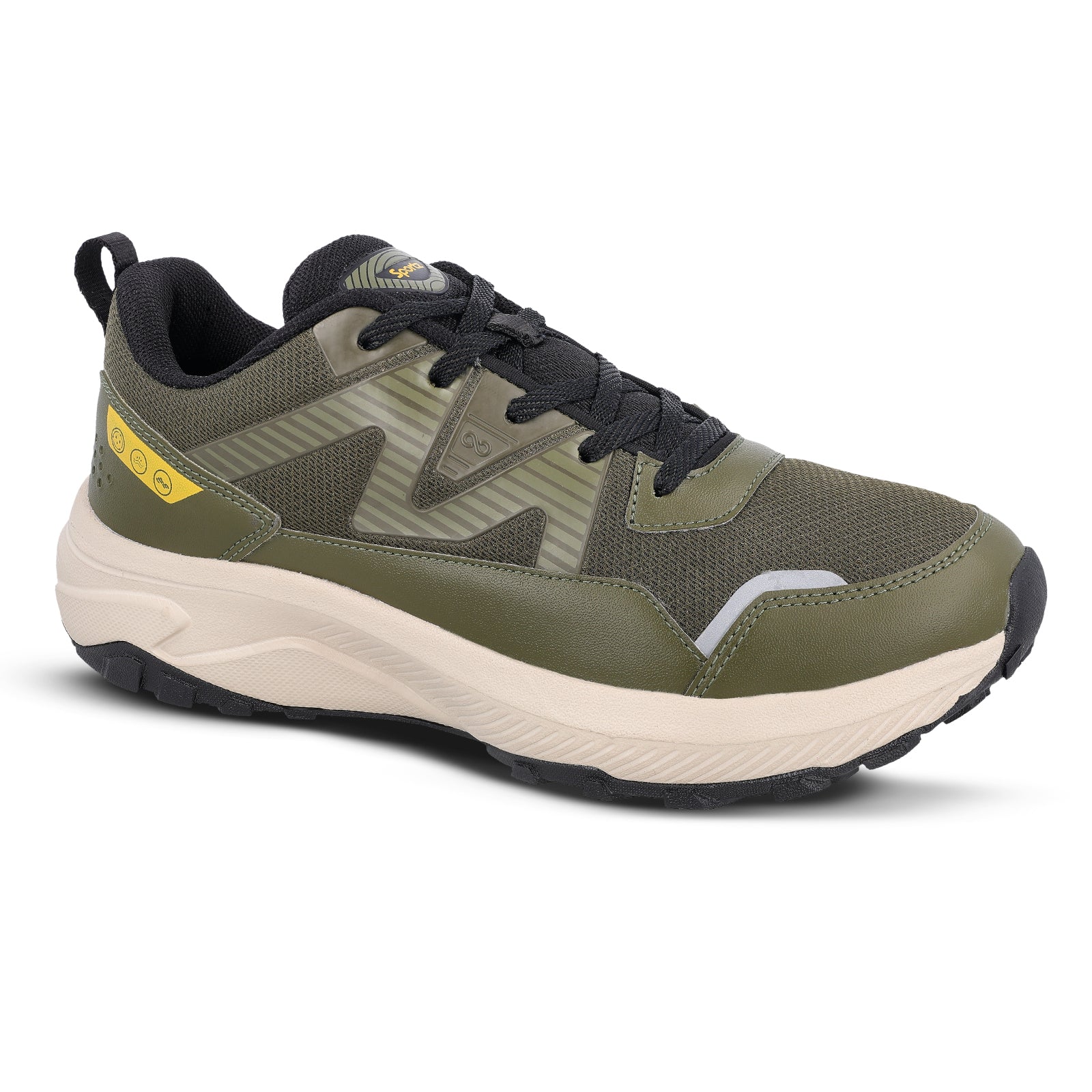 Men's Trekking Shoes - WS9166 Olive