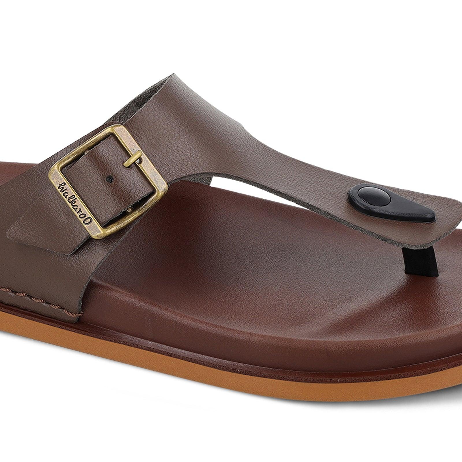 Men's Daily Wear Comfort Sandals - WE1356 Brown