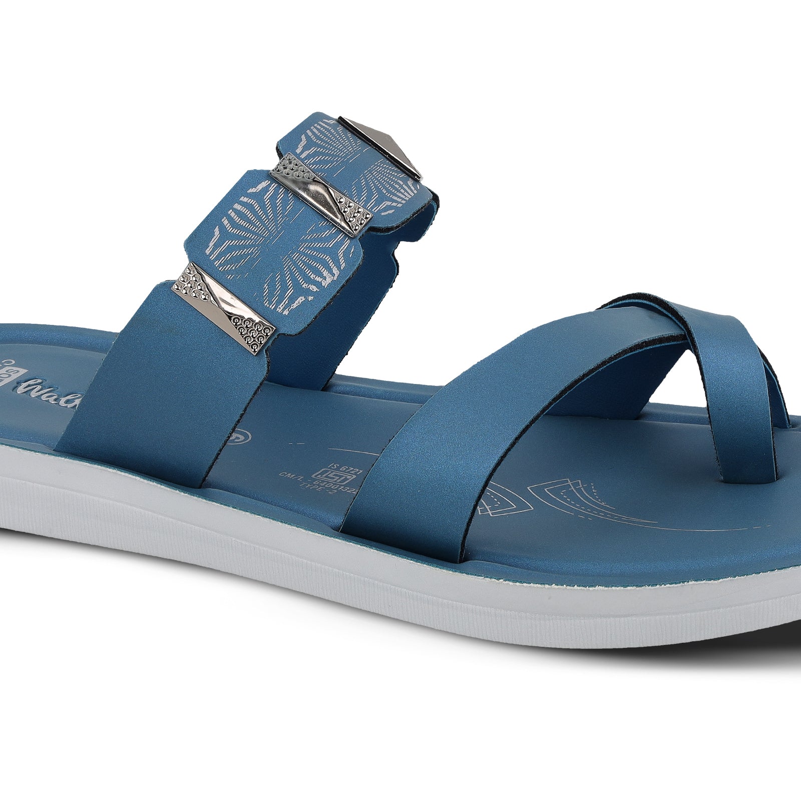 Women's Daily Wear Sandals - WL7612 Peacock Blue