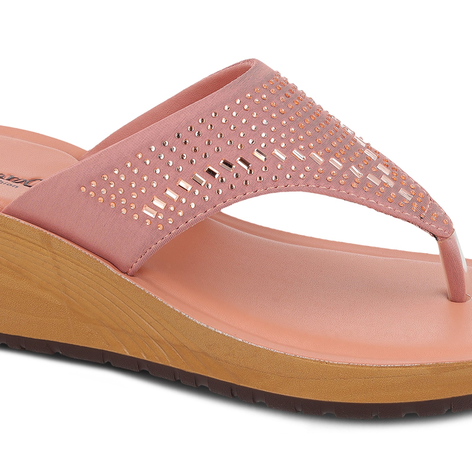 Sparkles Women's Daily Wear Sandal - WE2026 Peach