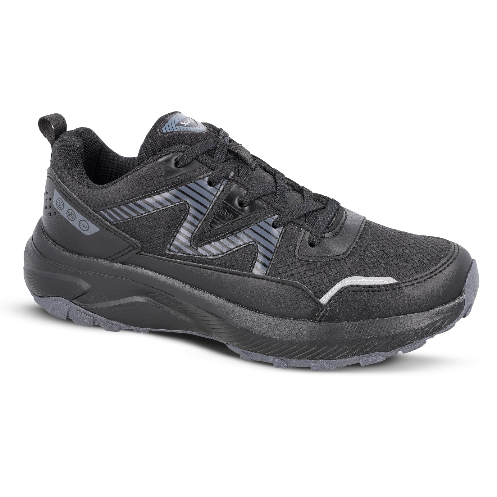Men's Trekking Shoes - WS9166 Black
