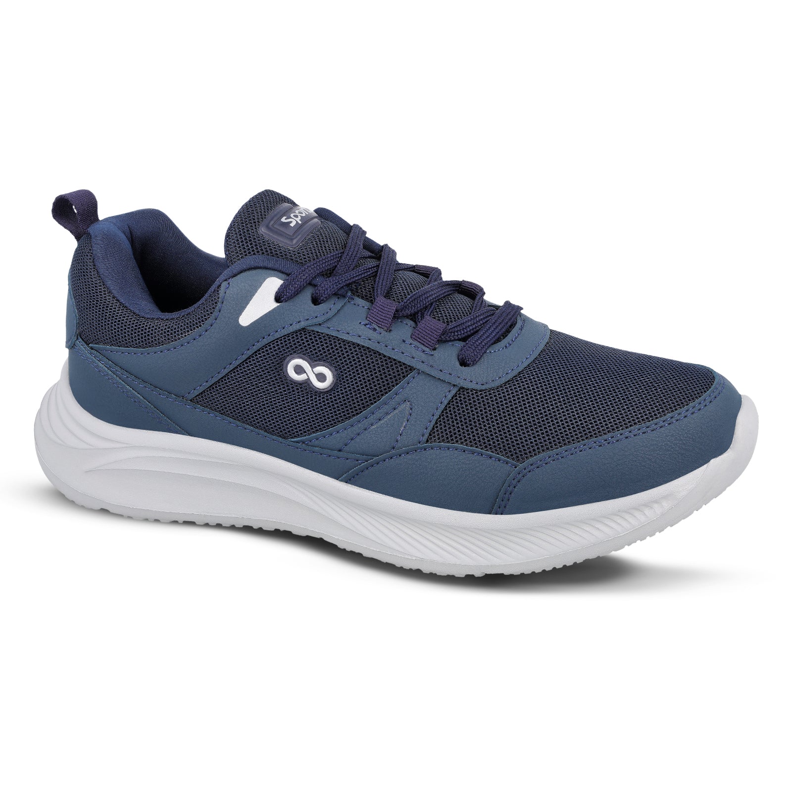 Men's Lace-up Sports Shoes - WS9625 Navy Blue