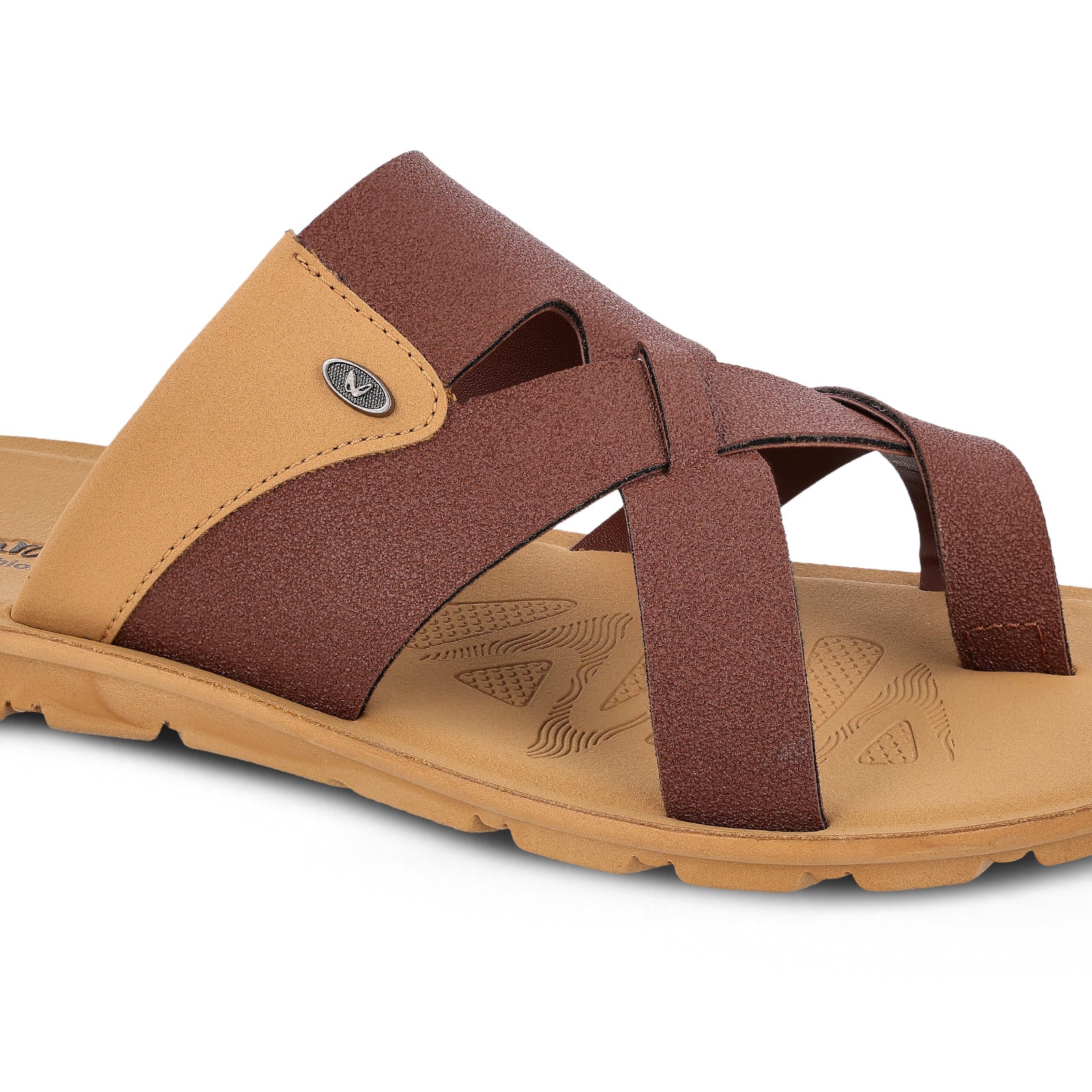 Men's Daily Wear Comfort Sandals - WGR53137 Brown