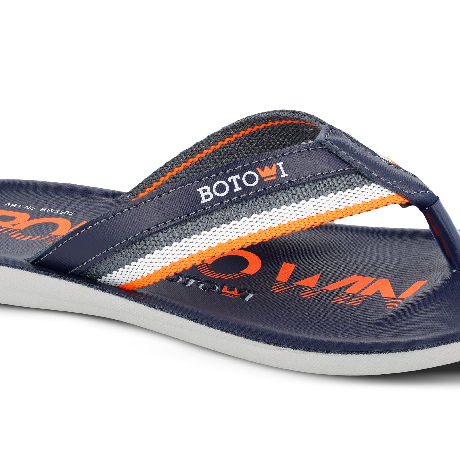 BOTOWI Men's Slipper - BW3505 Blue