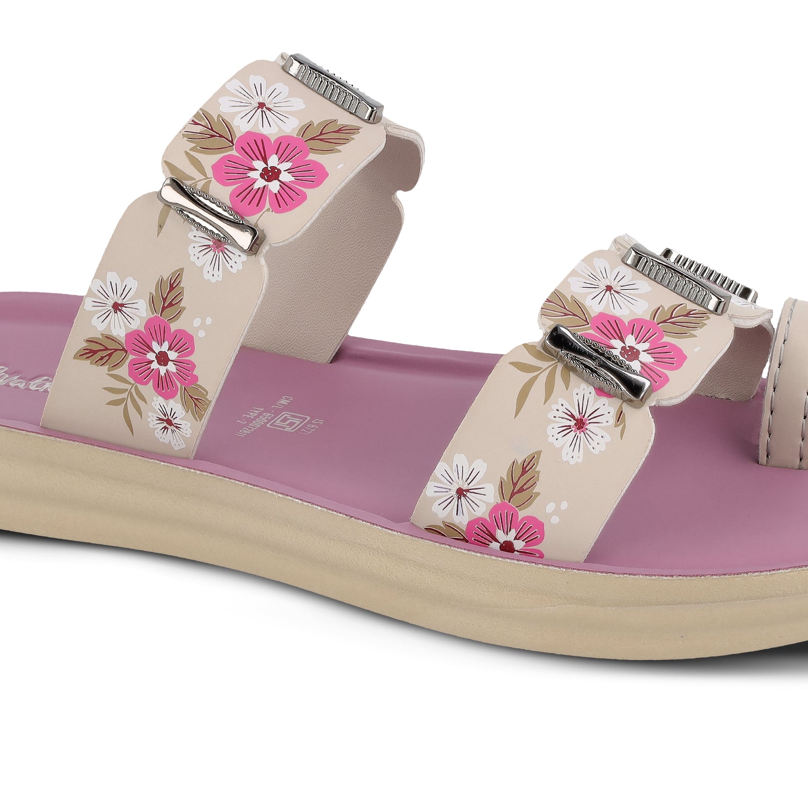 Women's Daily Wear Sandals - WLR74018 Mauve