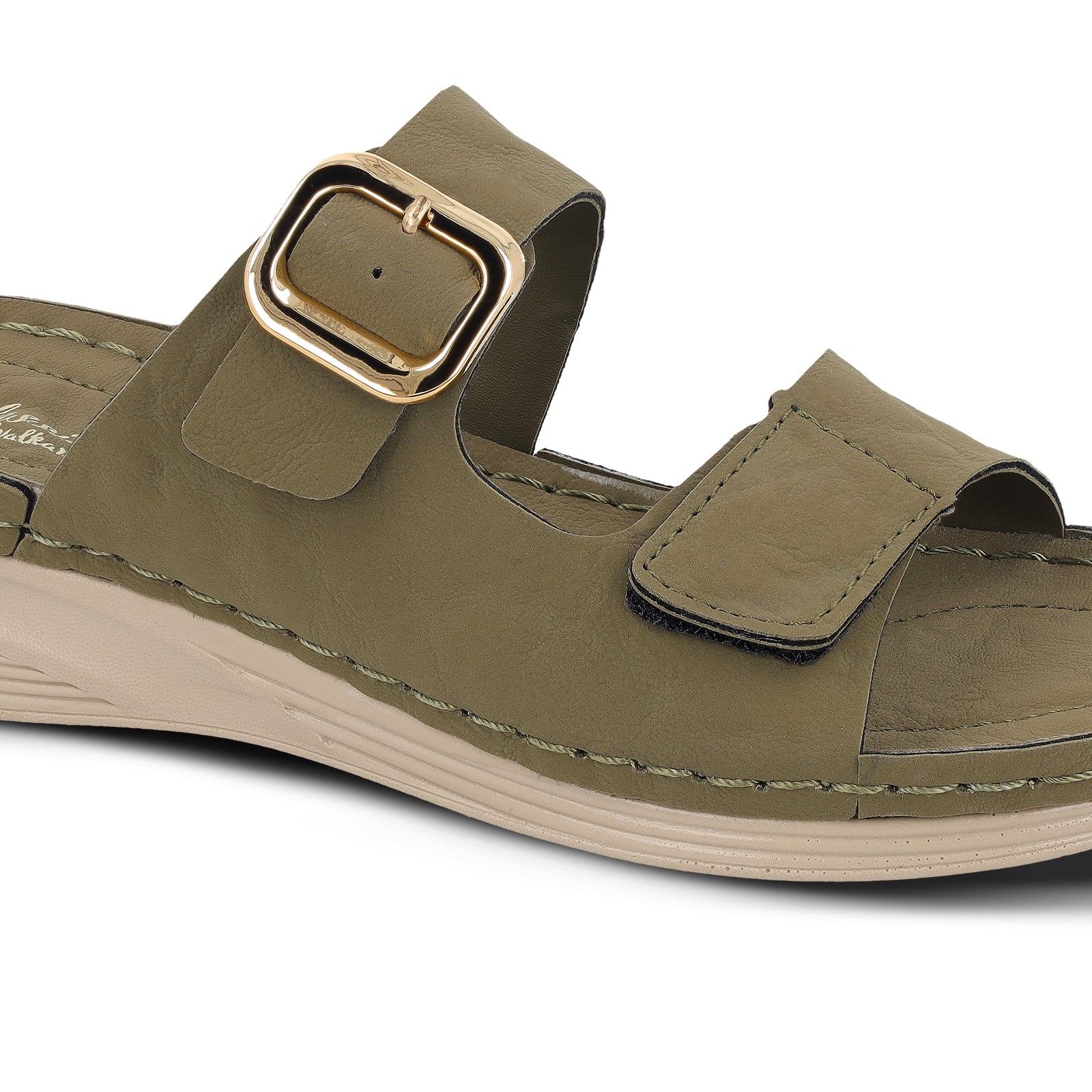 Women's Daily Wear Comfort Sandals -WLP74026 Olive
