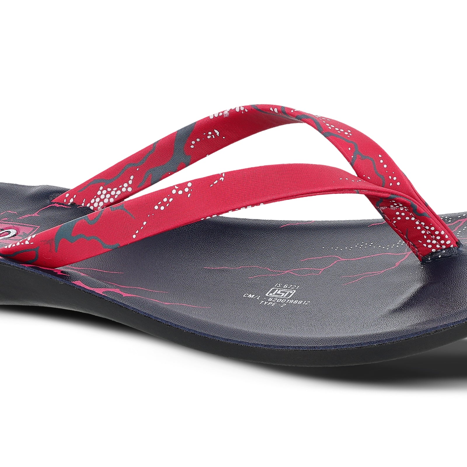 Women's Daily Wear Sandals - W187 Blue Pink
