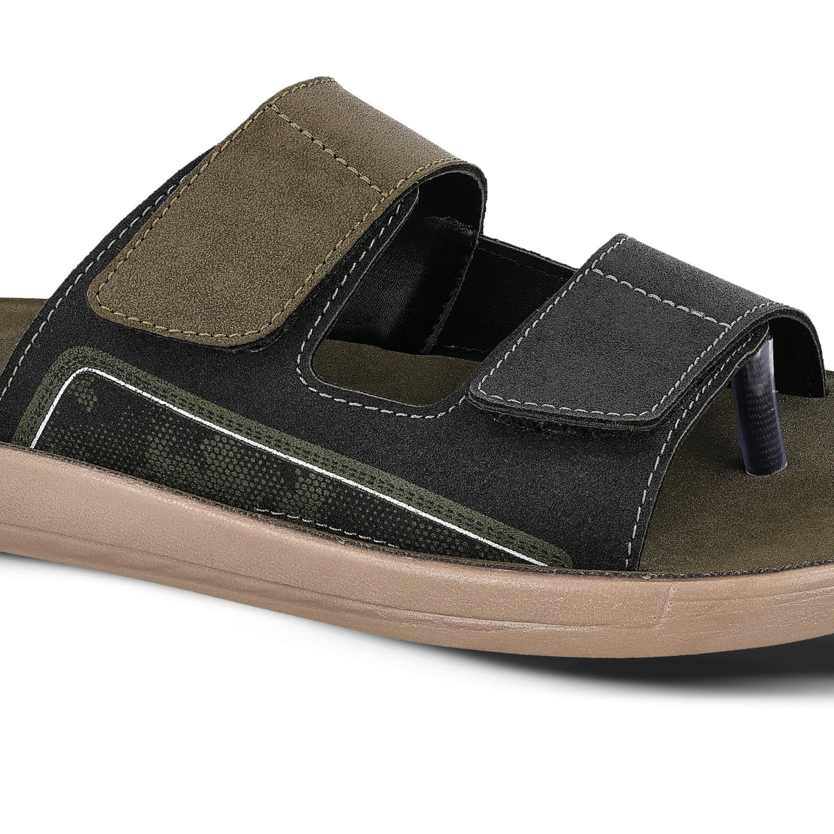 Men's Daily Wear Sandals - WGR53377 Olive