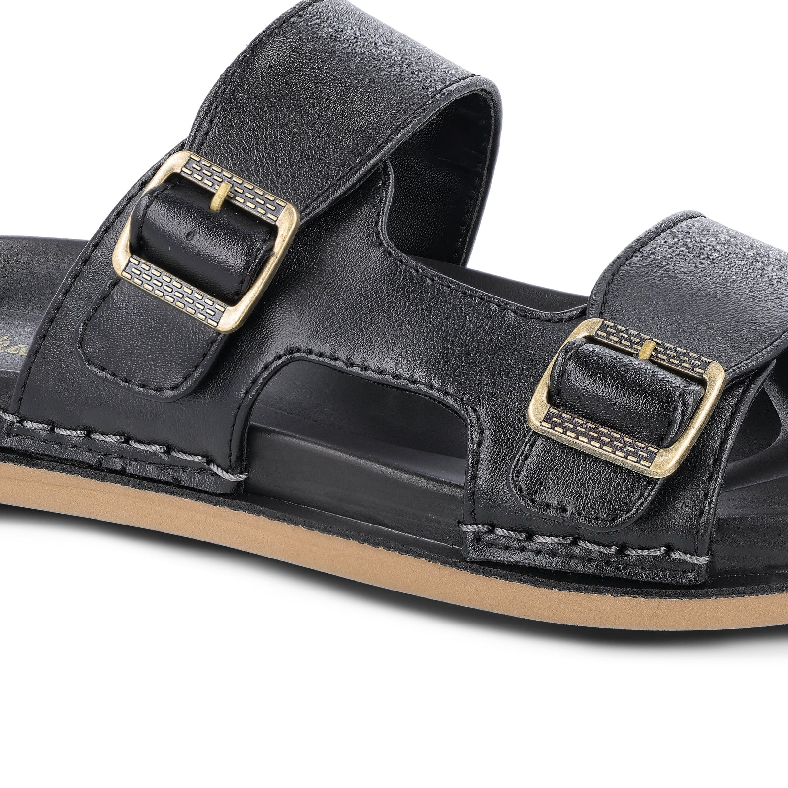 Men's Daily Wear Comfort Sandals - WGP53061 Black
