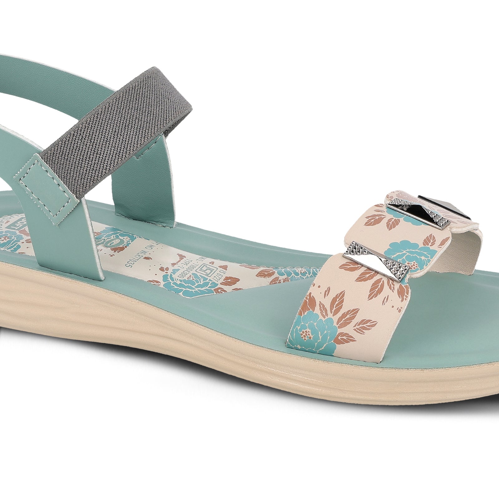 Women's Daily Wear Sandals - WLR77035 Turquoise Blue