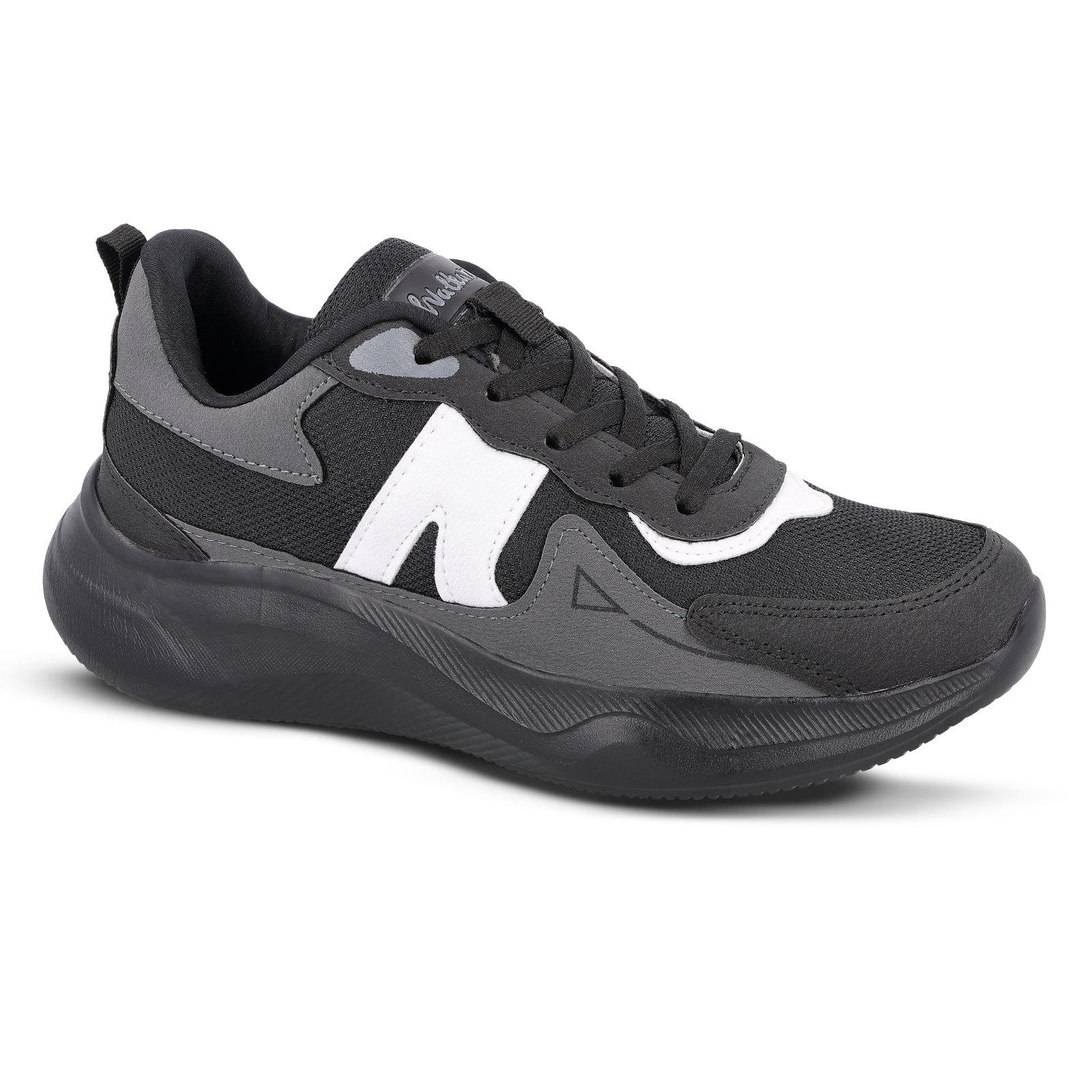 Men's Lace-up Sports Shoes - WS3122 Black Grey