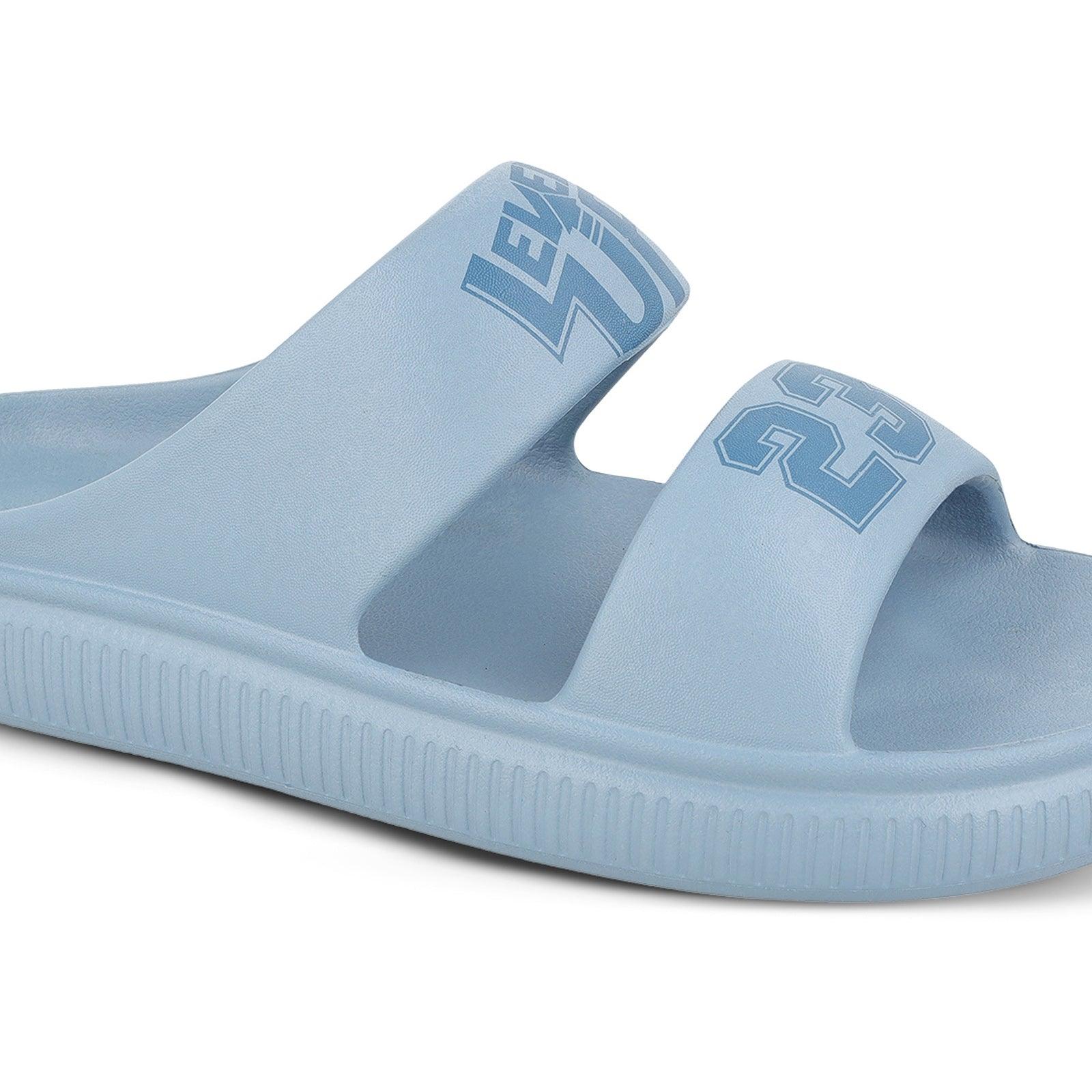 Walkaroo Men Casual Flip-Flop - WC8711 Aqua Blue