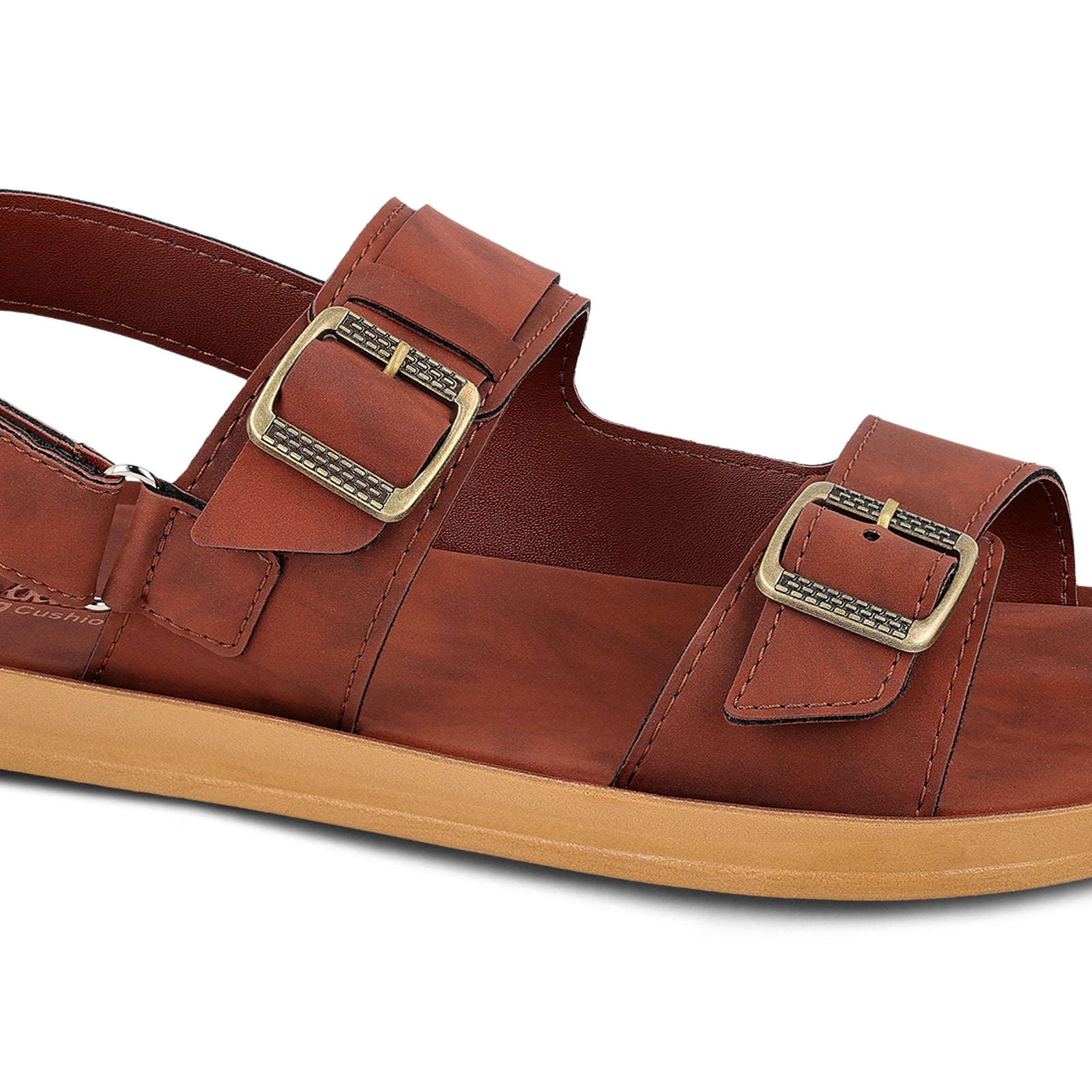 Men's Daily Wear Sandals - WGR58001 Barn Red