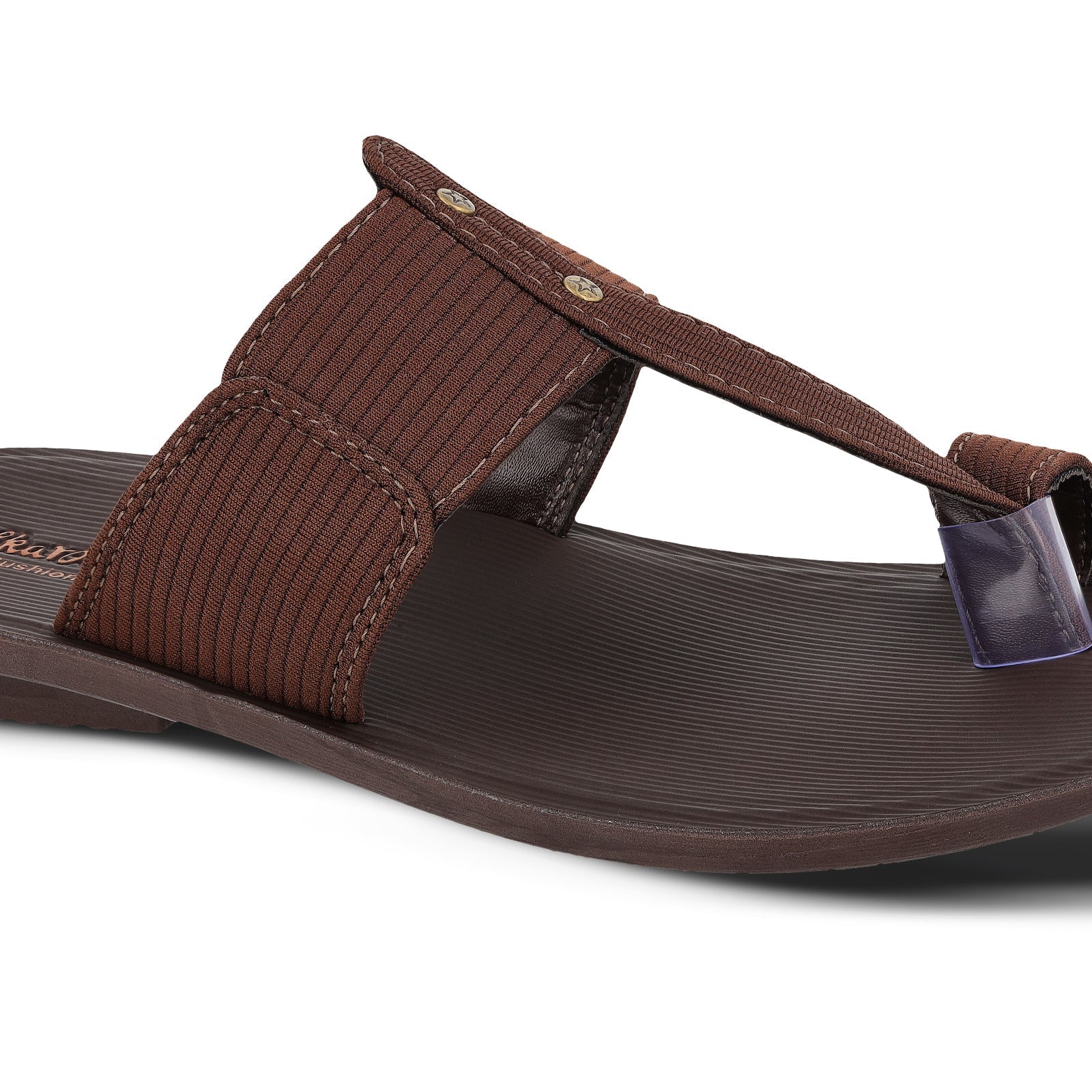 Men's Traditional Chappal - WGR53158 Brown
