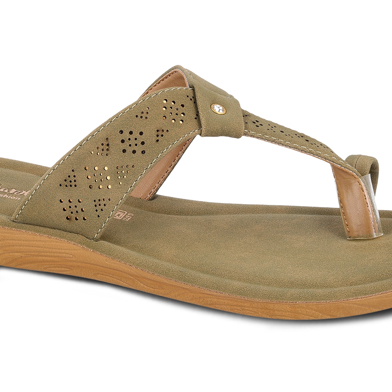 Women's Daily Wear Sandals - WE2410 Olive