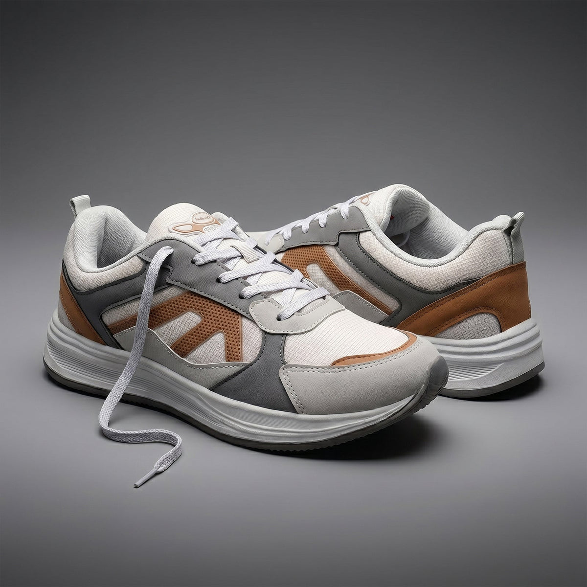 Men's Sports Shoe -ONG97009 Light Grey