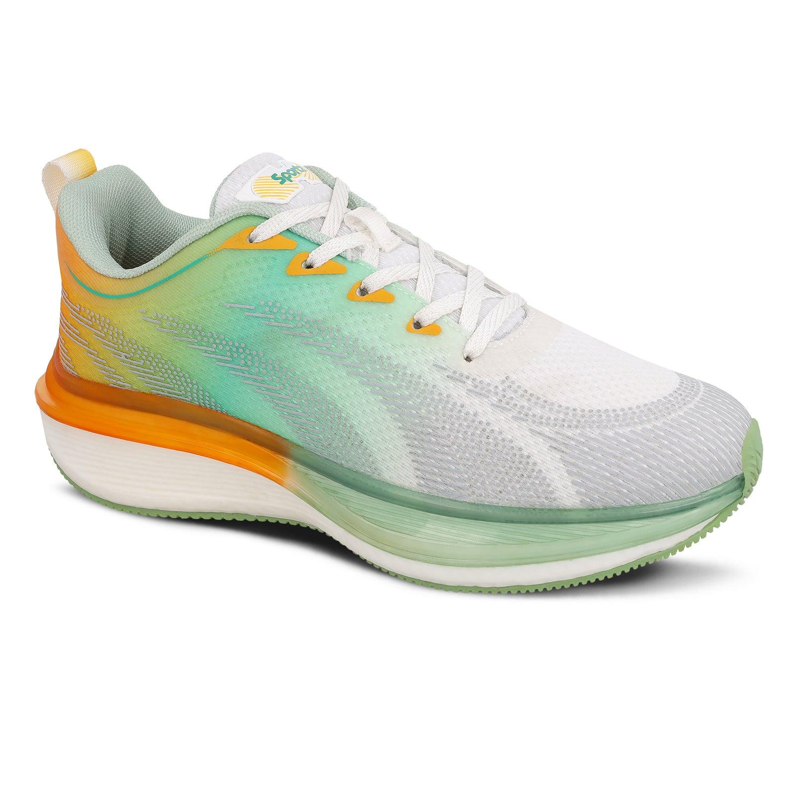 HYFLEX Men's Lace-up Sports Shoe - WS9150 Mustard Green