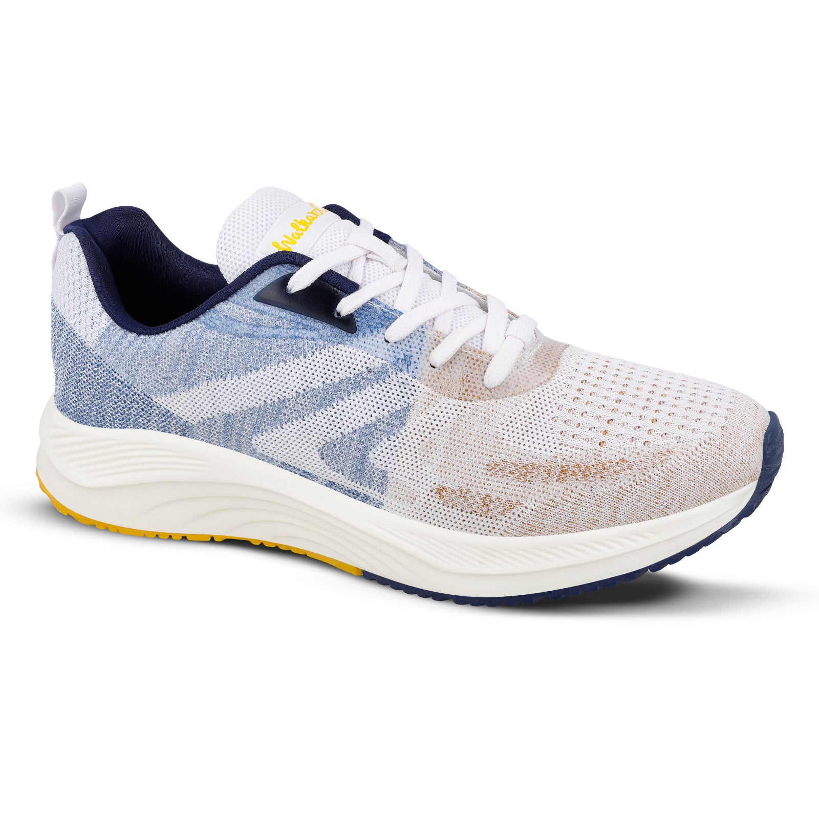 Men's Lace-up Sports Shoes - WS9109 Beige Blue