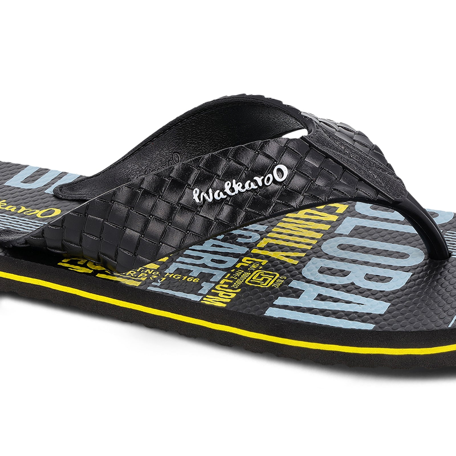Men's Hawai Slippers - HG166 Black