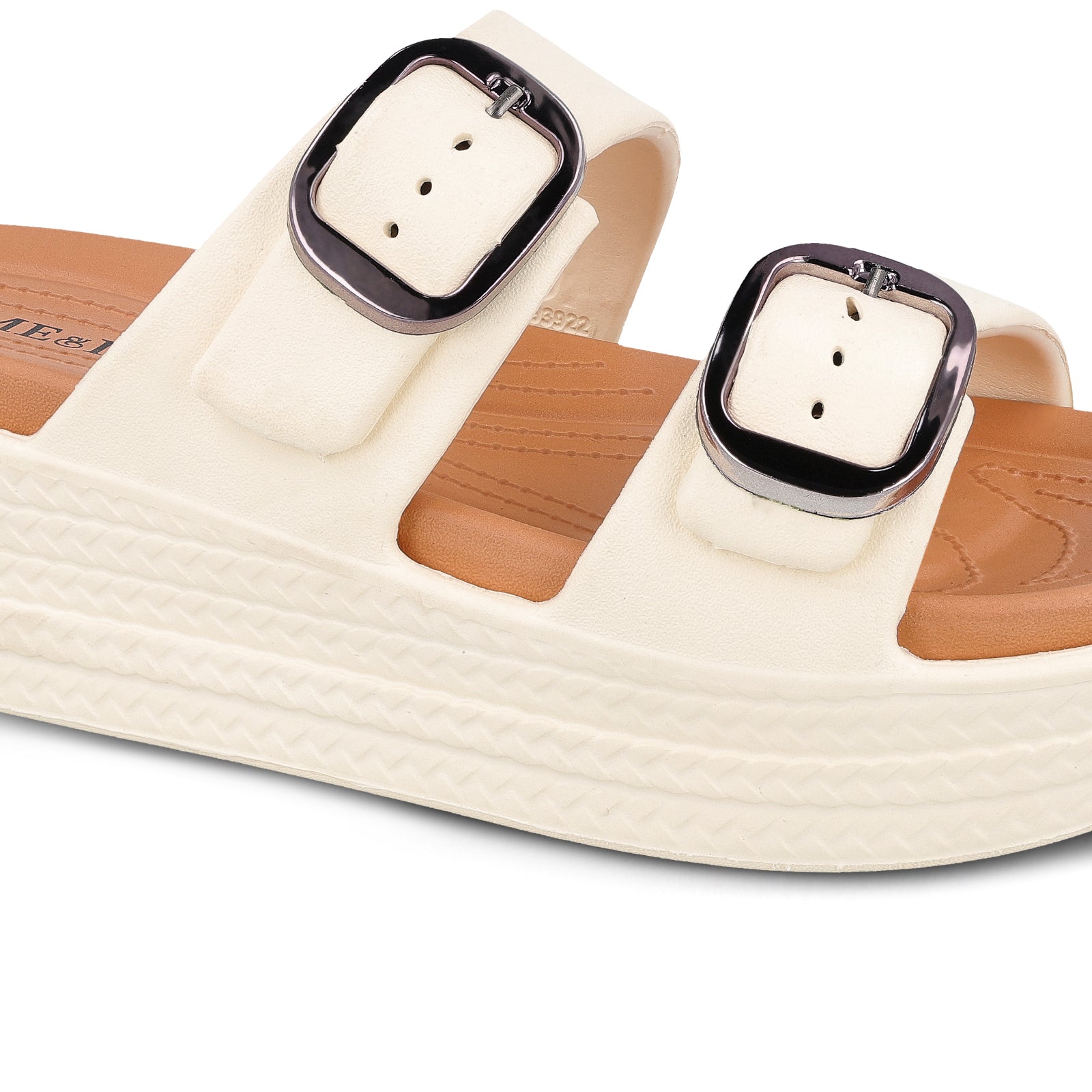 Women's Daily Wear Sandals - MI602 Orange Beige