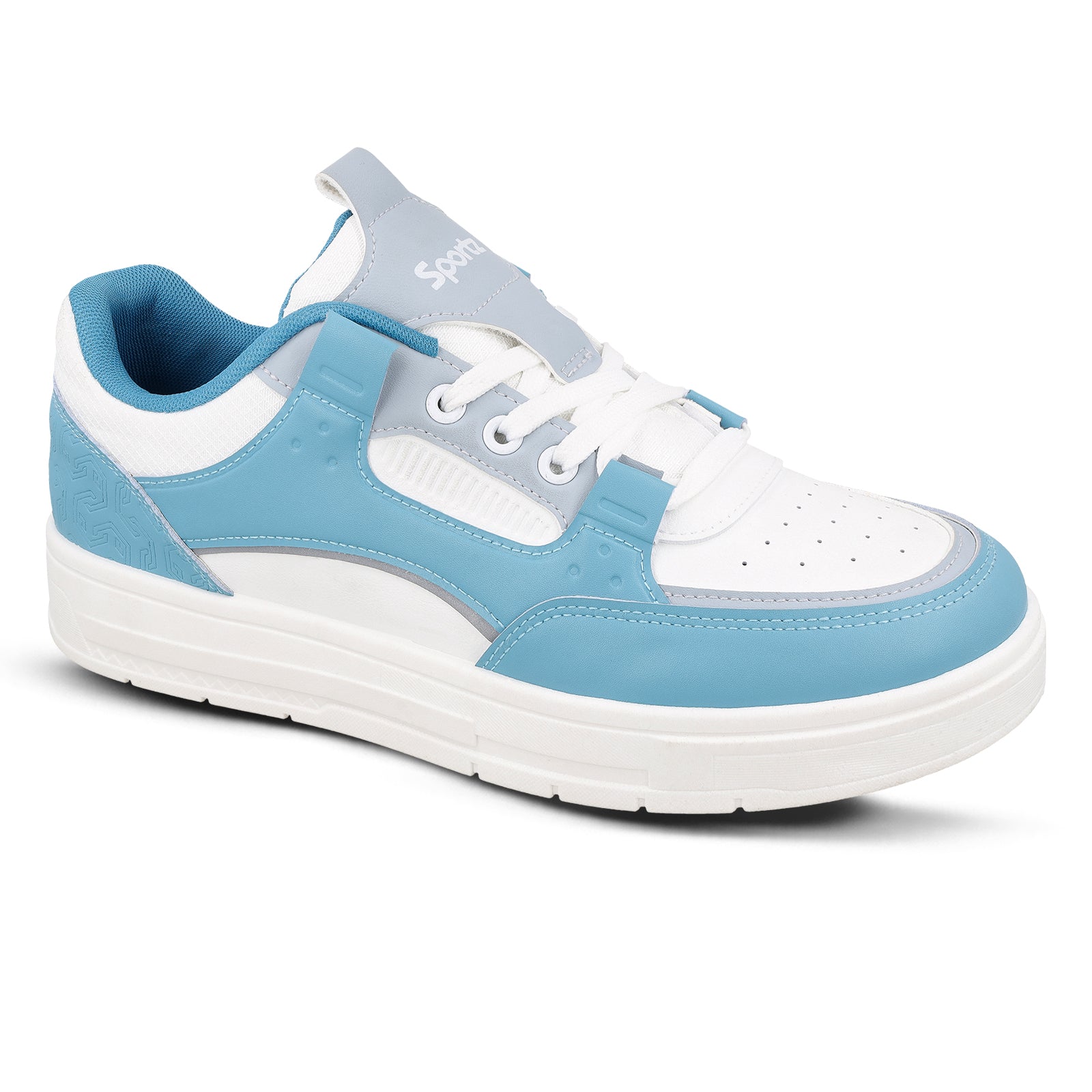 Men's Sports Sneakers - SGE24006 White Blue