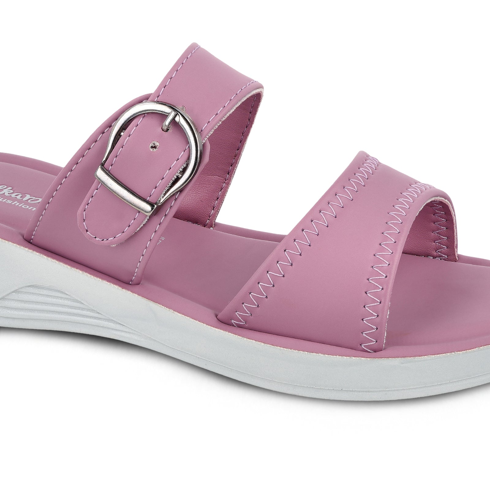 Women's Daily Wear Sandals - WLR74017 Mauve