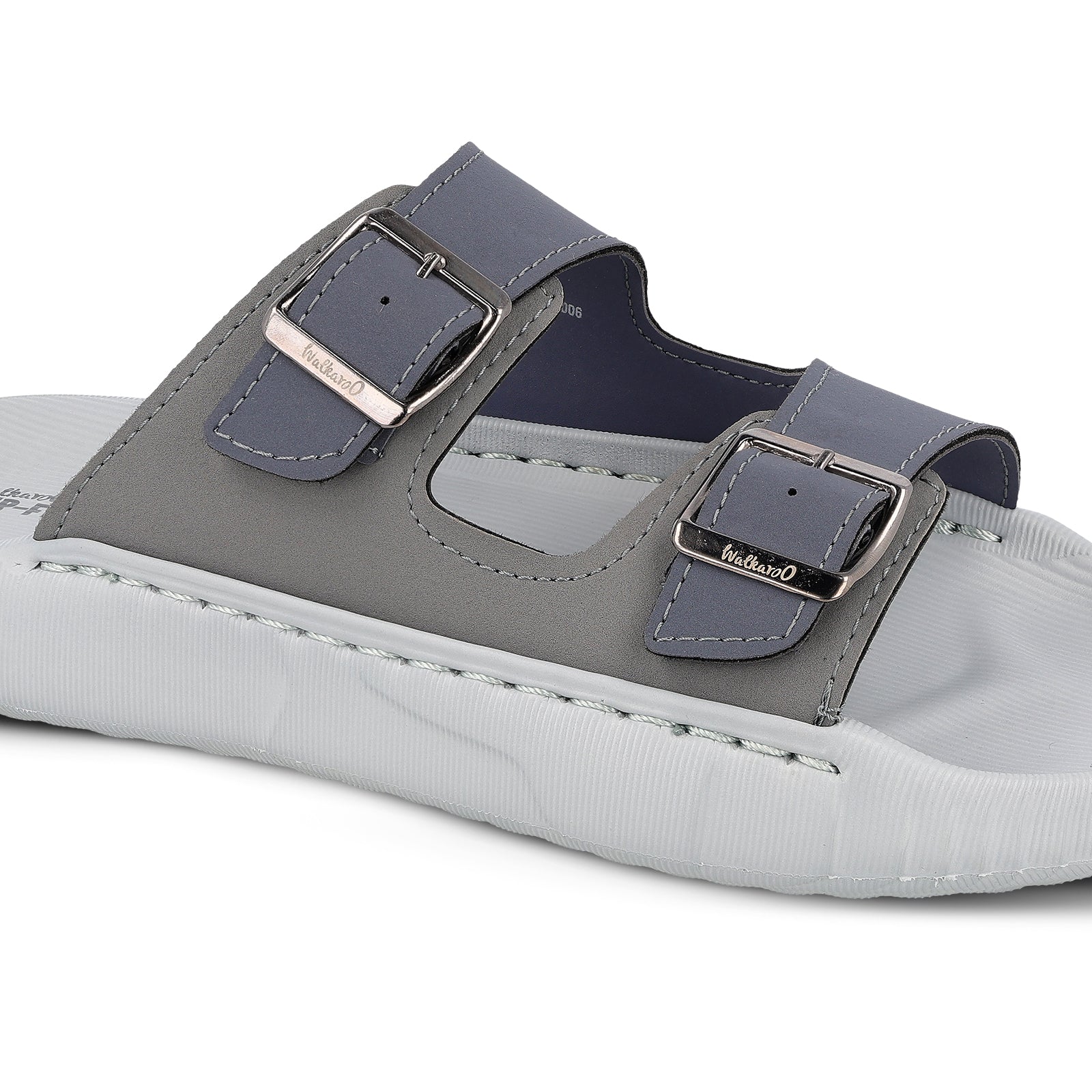 Men's Daily Wear Sandals - FGP45004 Light Grey Navy Blue