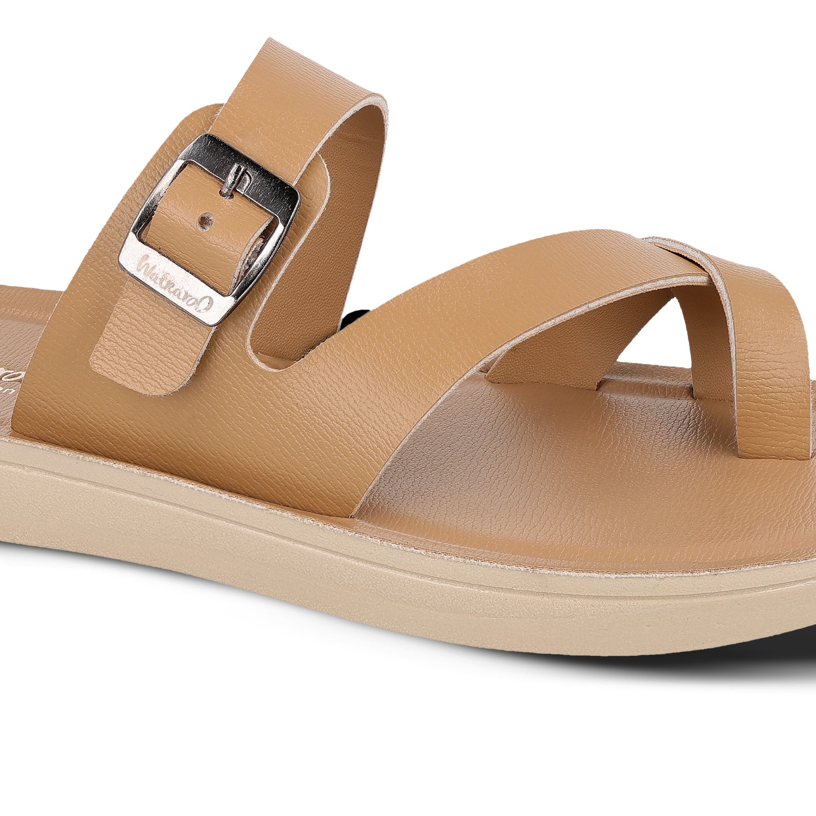 Women's Daily Wear Sandals - WLR72048 Cream