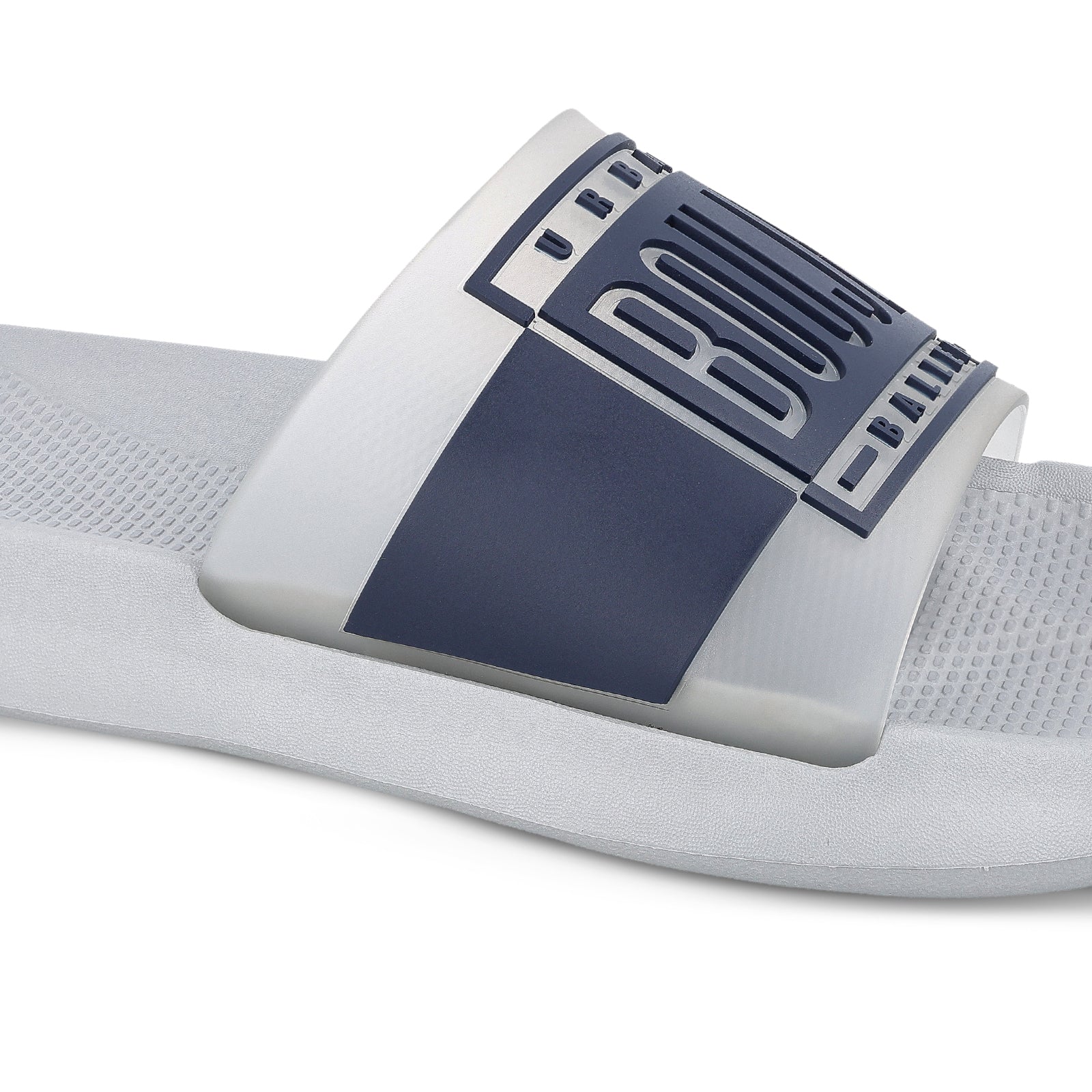 Men's Flip Flop Sliders - WC8803 Light Grey