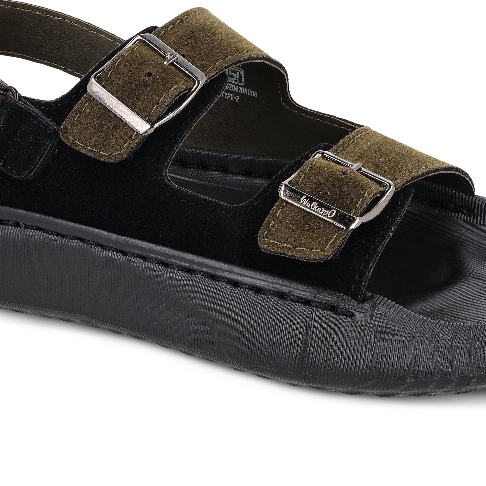 Men's Daily Wear Sandals - WE8822 Black Olive
