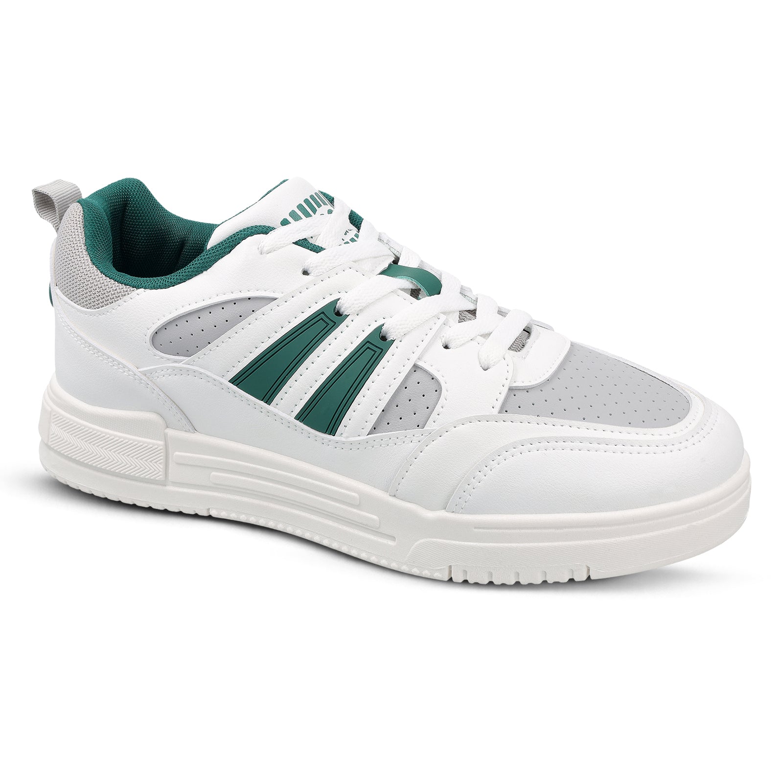 Men's Sports Sneakers - SGE24003 White Green