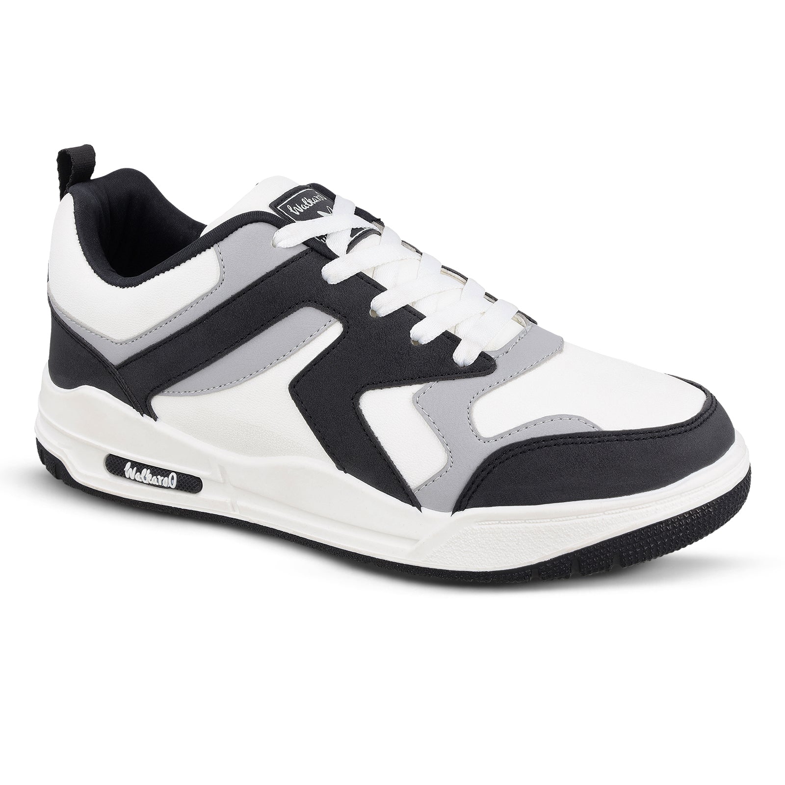 Men's Two-Tone Sneakers - WY3478 White Black