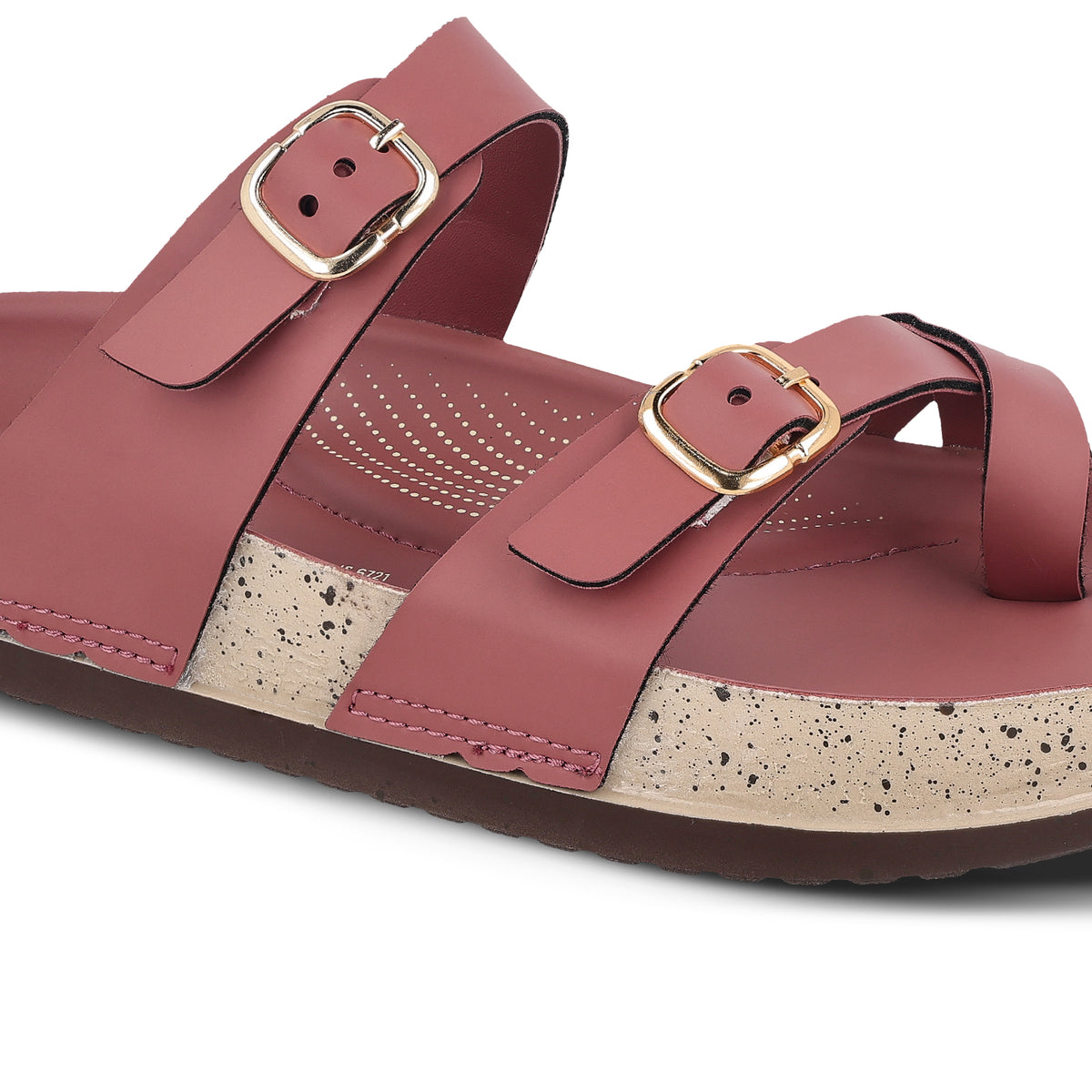 Women's Comfort Sandals - WLP72086 Dusty Rose