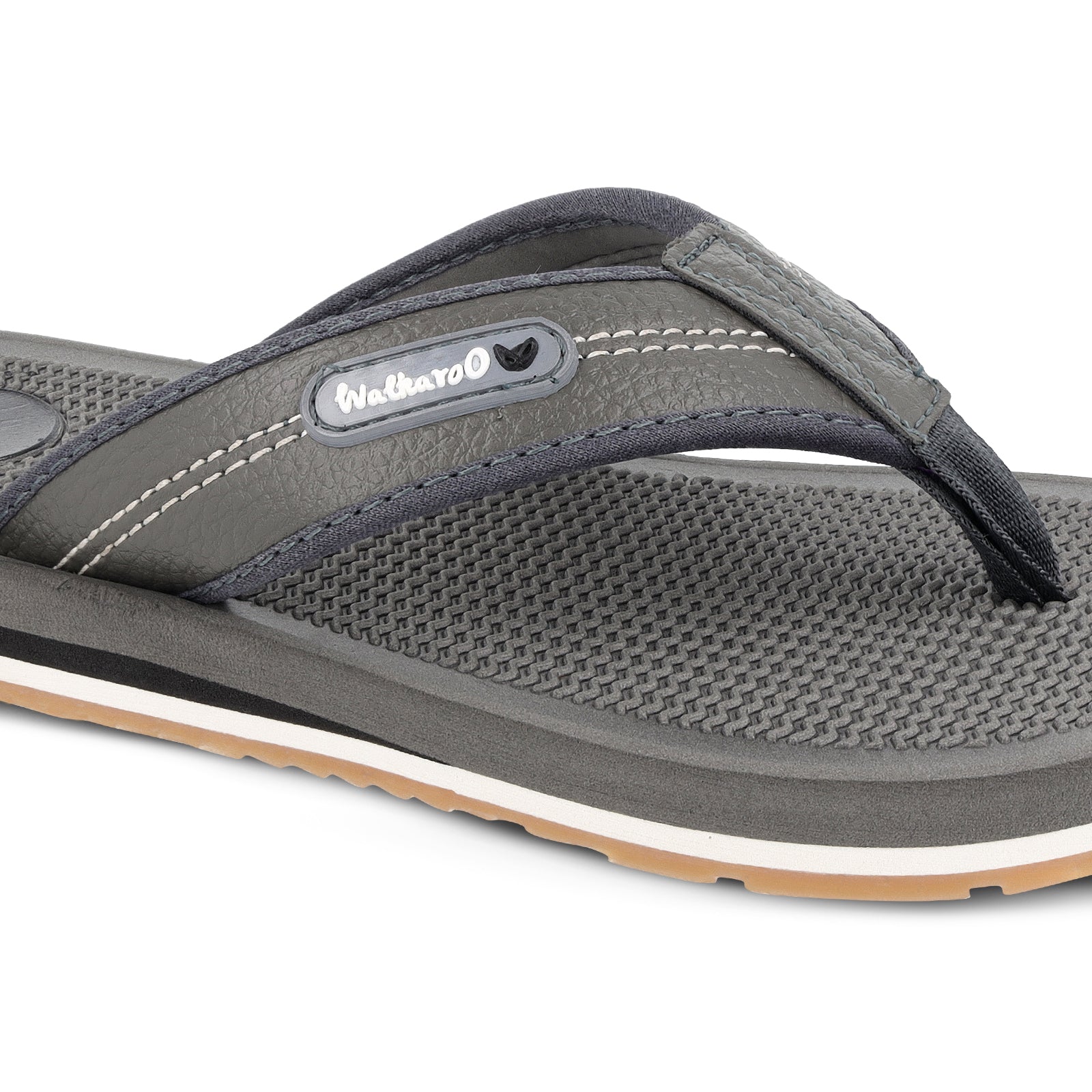 Men's Flip Flop Slippers - WE6610 Grey