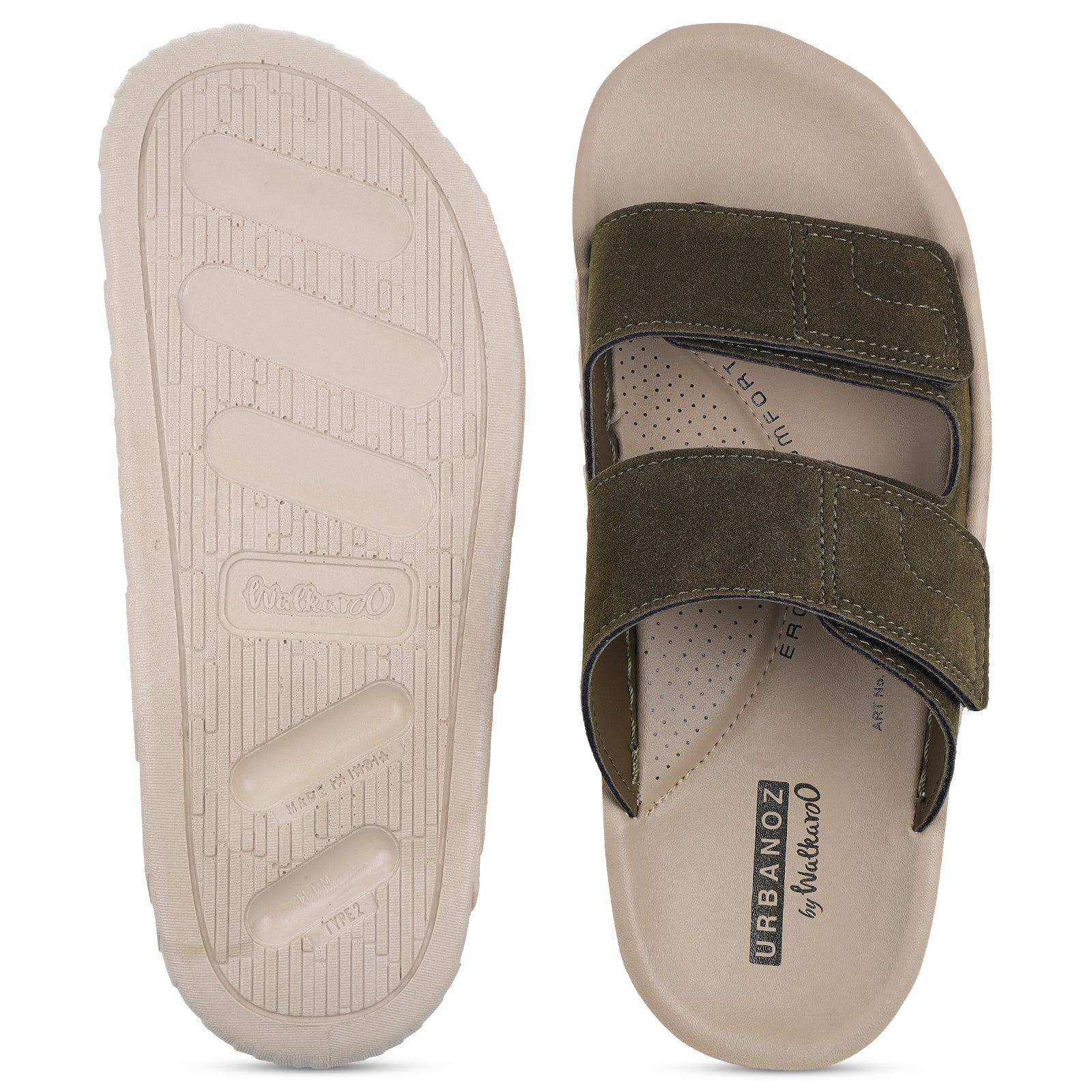 Men's Daily Wear Sandals - WGP53410 Olive