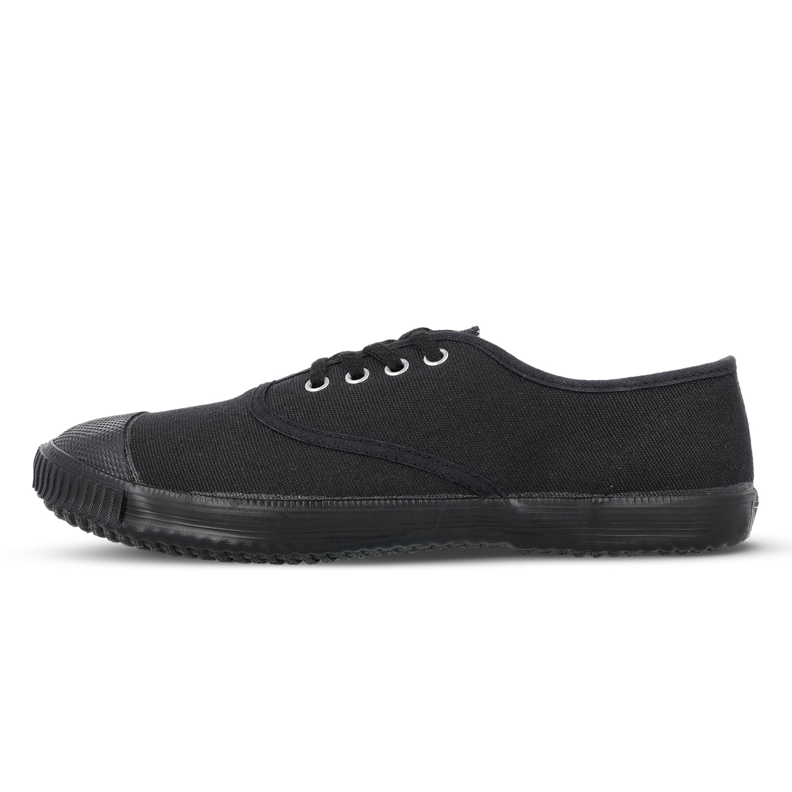 Boy's Black Lace-up School Shoe - 566