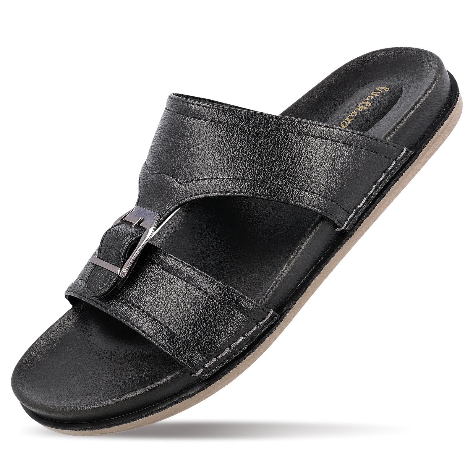 Men's Daily Wear Comfort Sandals - WGP53020 Black