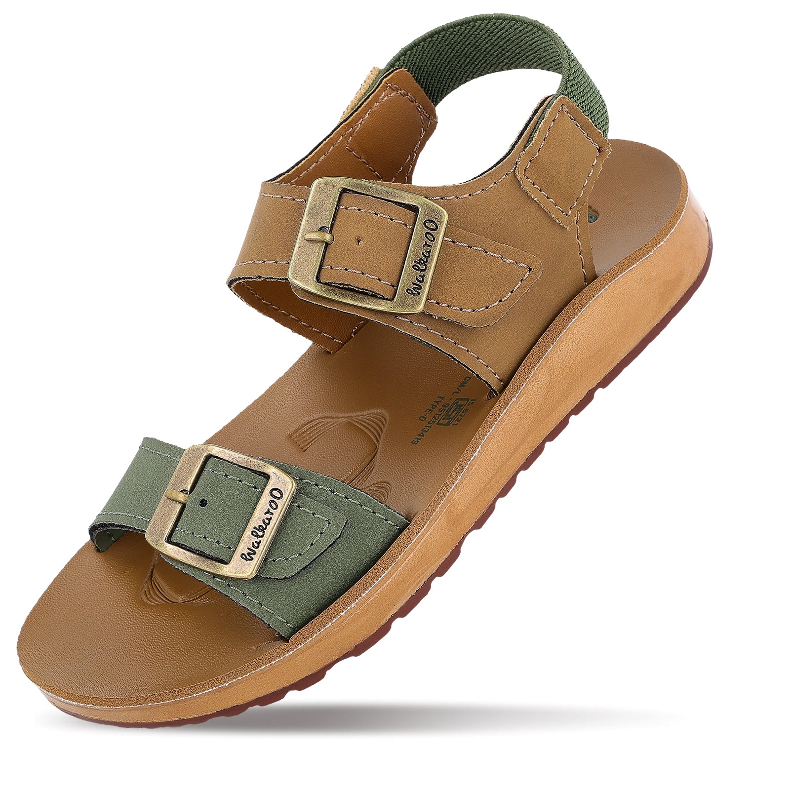 Kid's Daily Wear Sandal - WK733 Olive