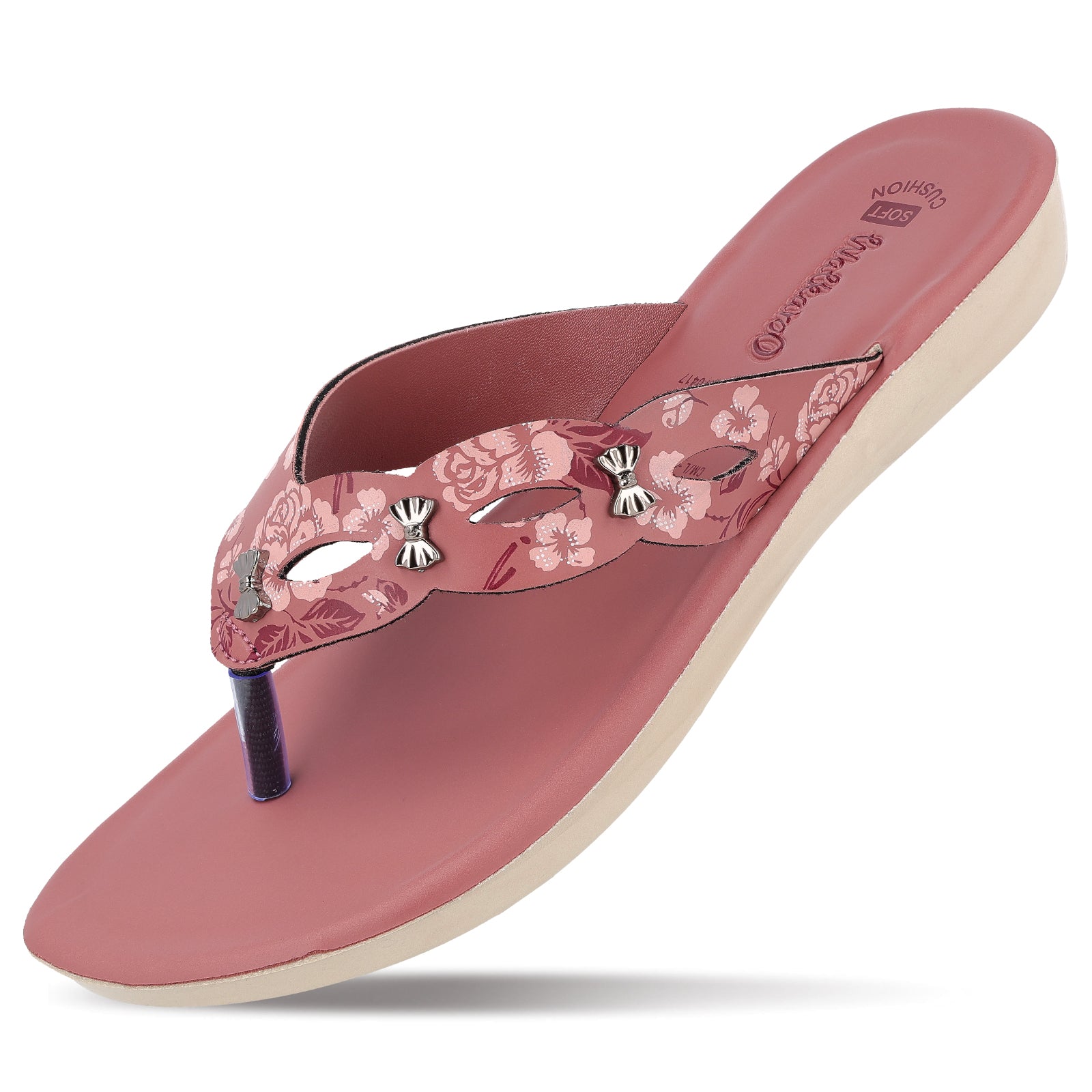 Women's Daily Wear Sandals - WLR70417 Dusty Rose