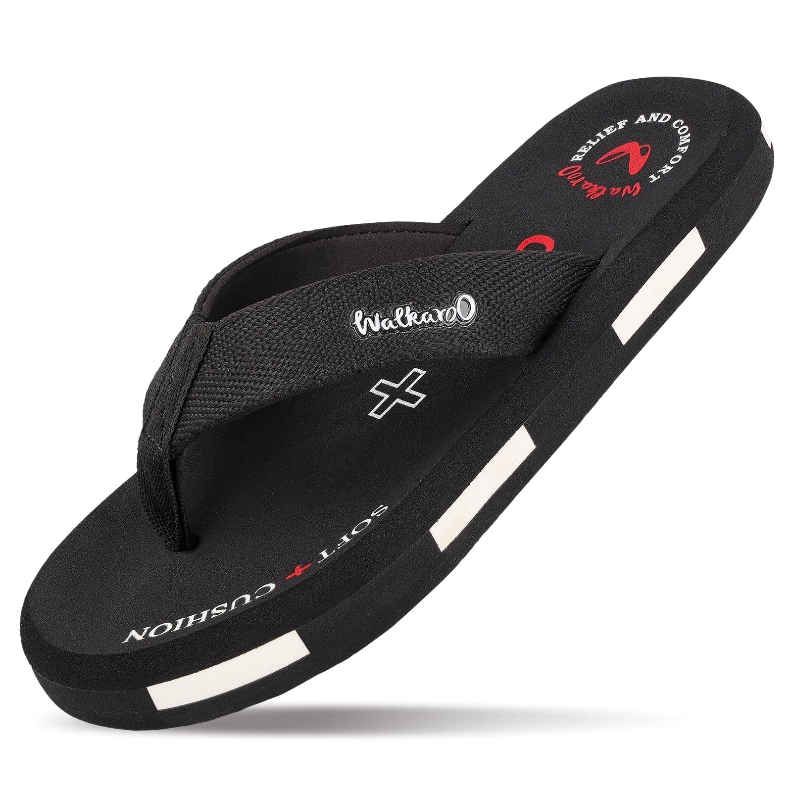 Men's Care Plus Flip-Flop - WH3816 Black
