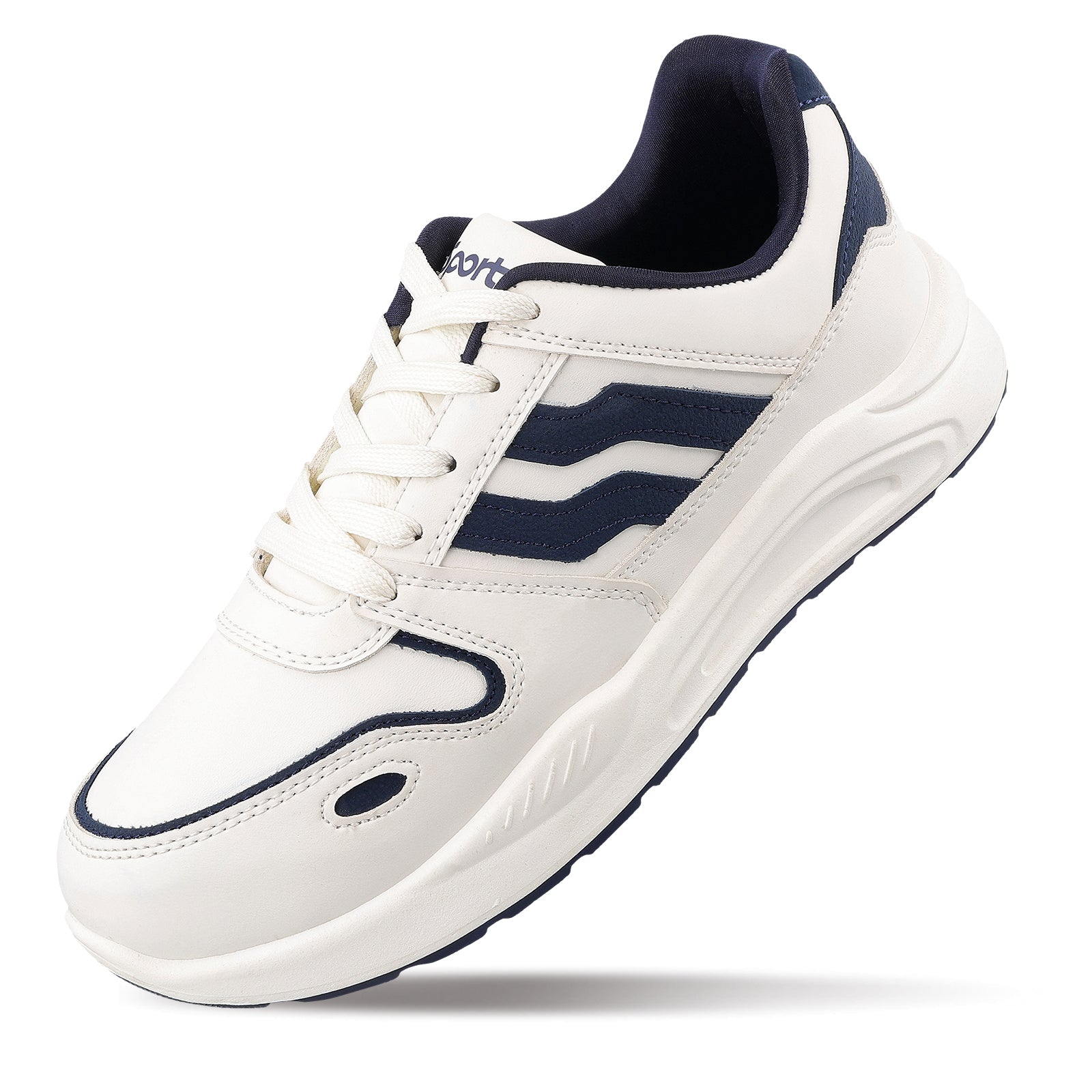 Men's Sports Sneakers - WY3483 White